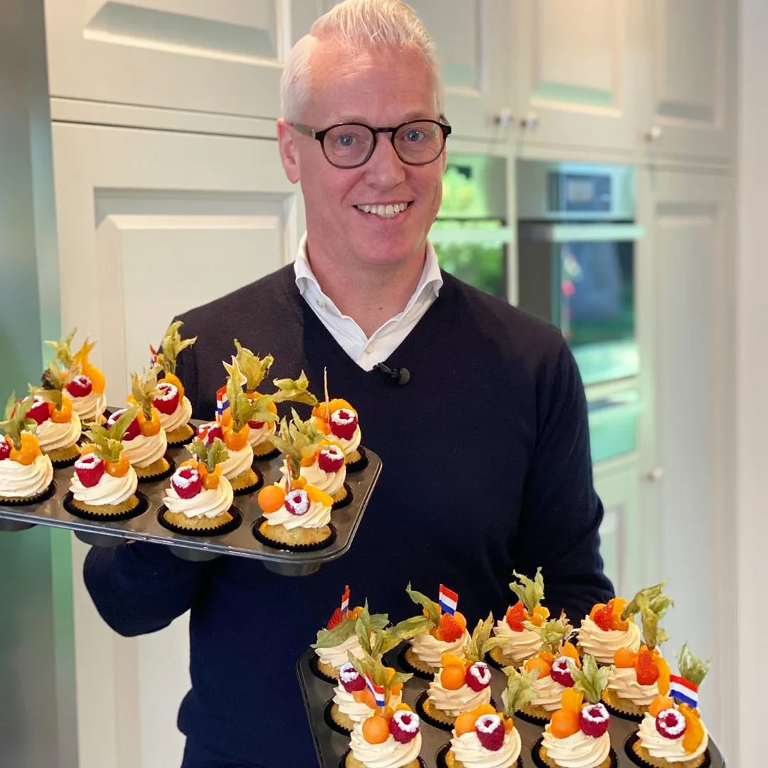 De 'Oranje Cupcakes' van Rudolph van Veen