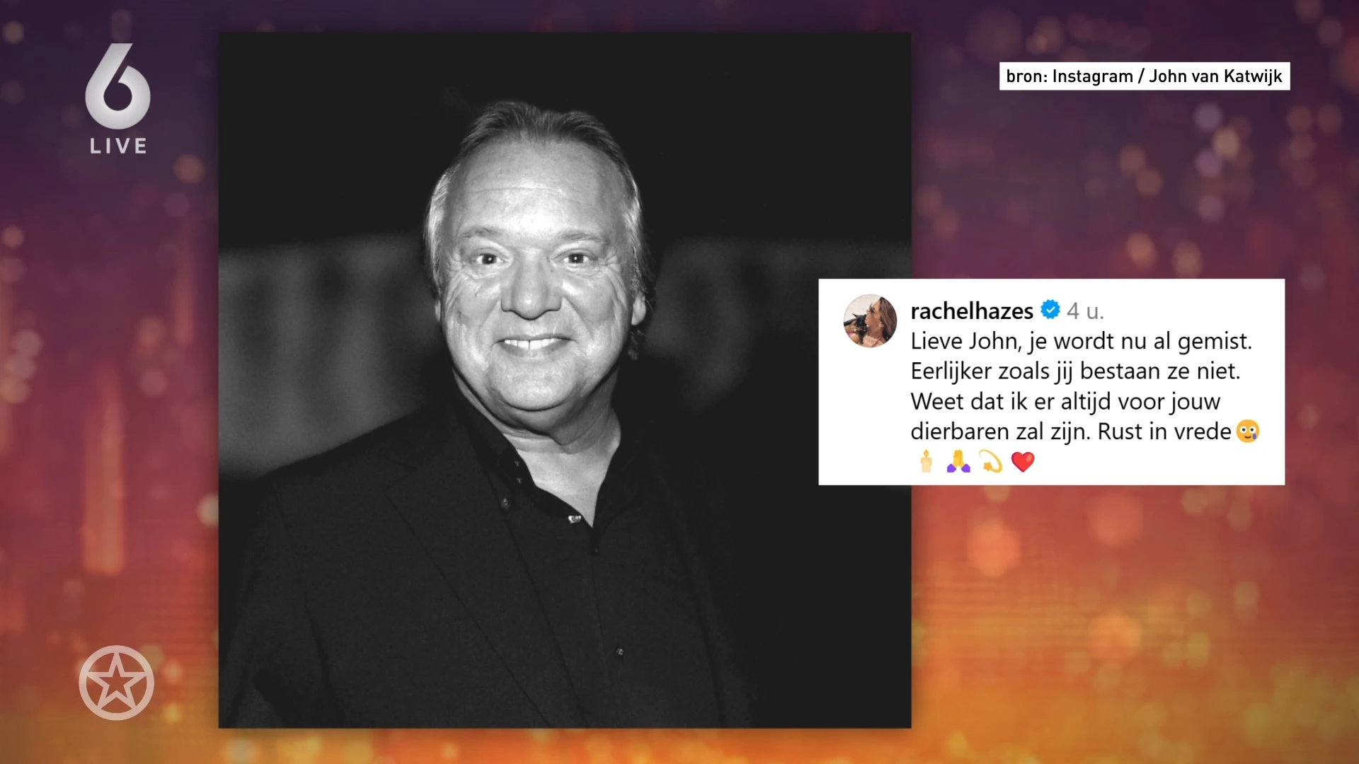 Bekend Nederland reageert op overlijden John van Katwijk