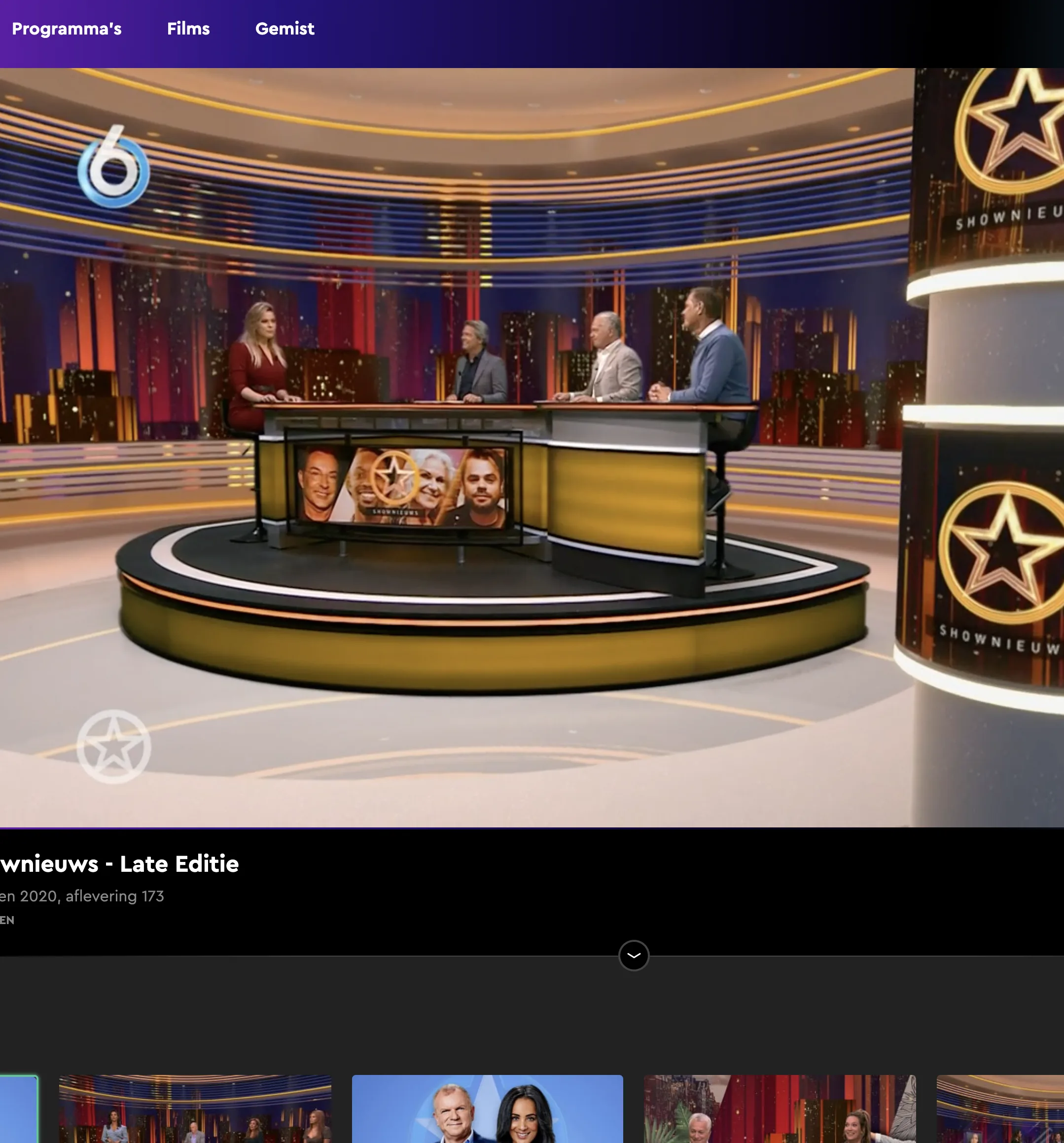 14 juli 2020 - Shownieuws - late editie