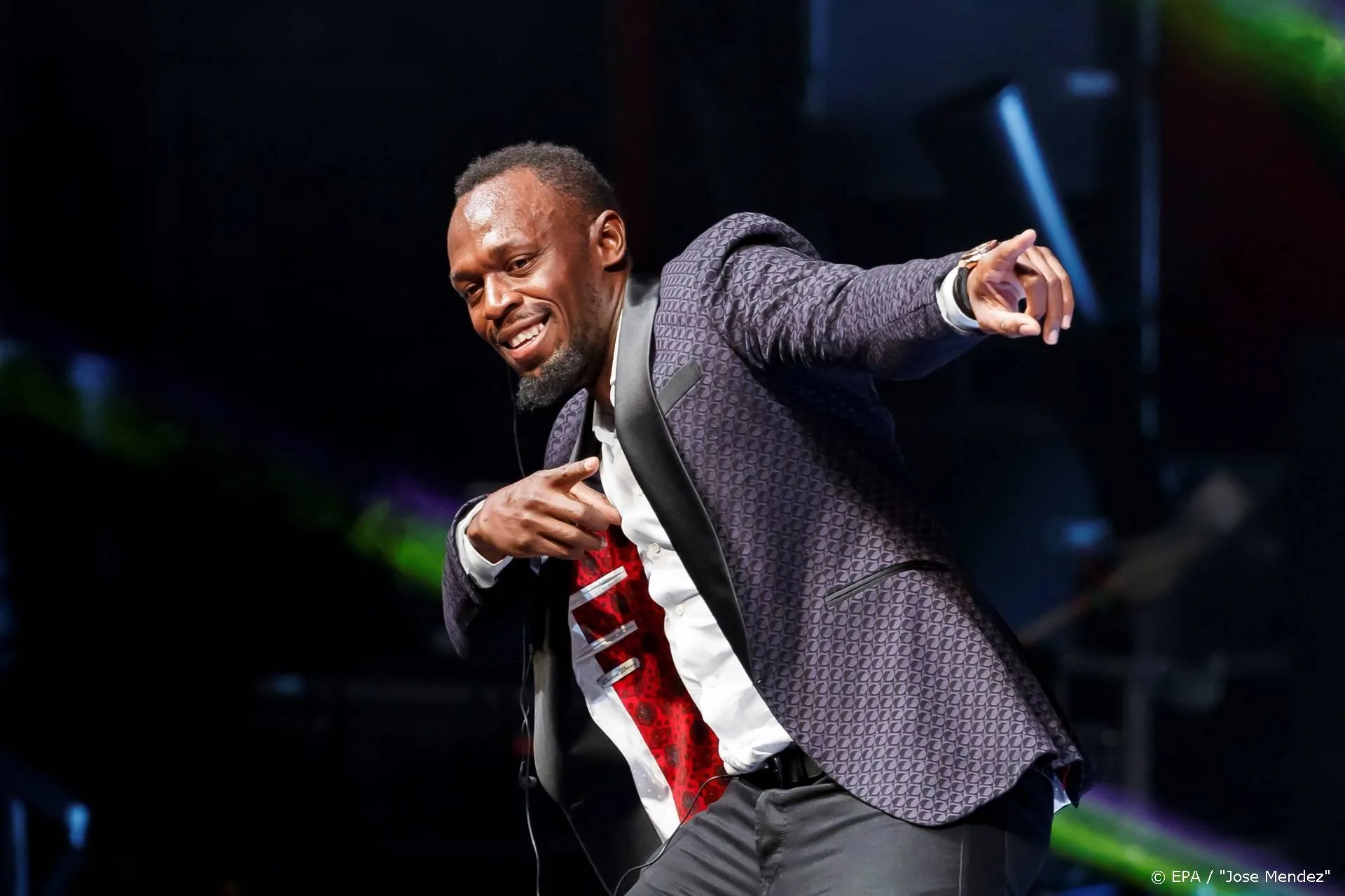 Sprinter Usain Bolt wordt voor het eerst vader