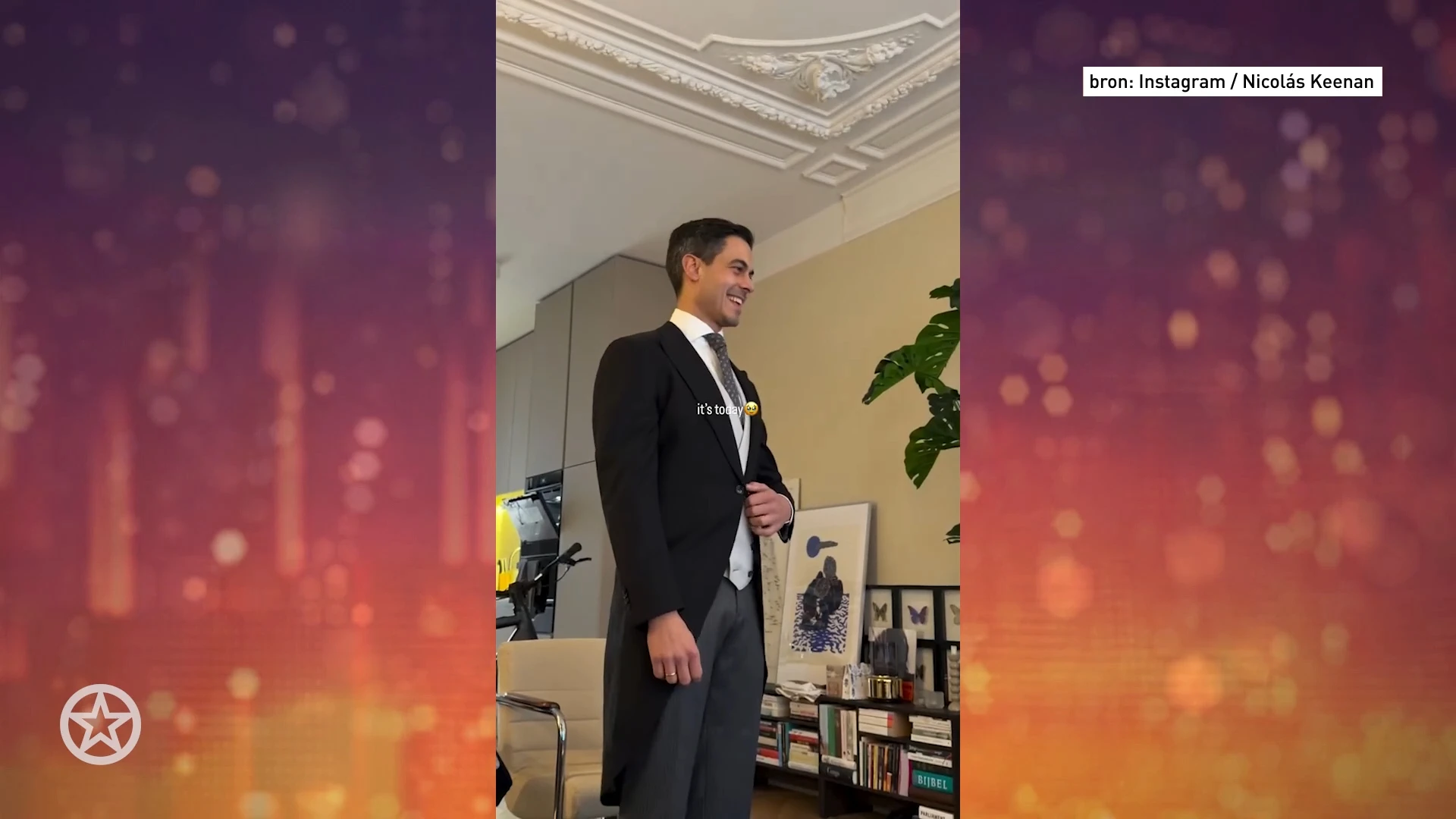 Nicolás Keenan trots op verloofde Rob Jetten