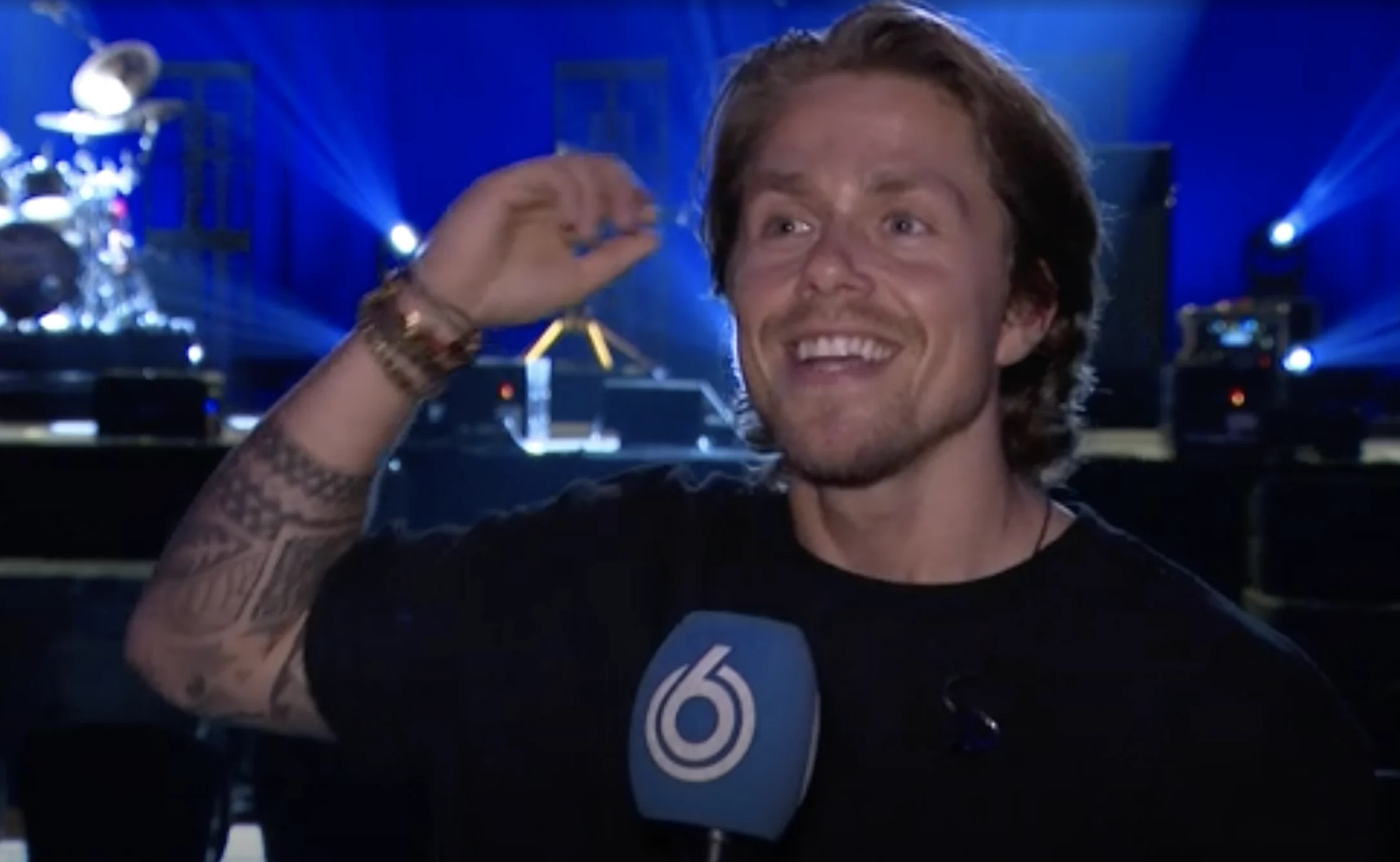 André Hazes geniet intens van bijzonder moment