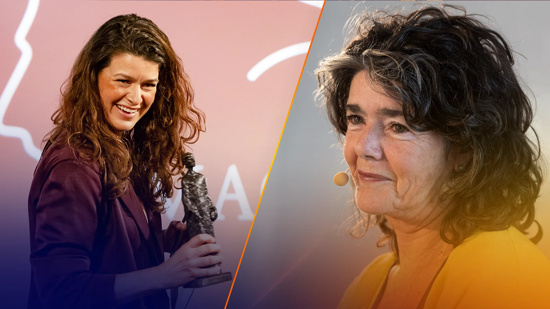 Merel Westrik neemt prijs in ontvangst, 'ode' aan Dieuwertje Blok