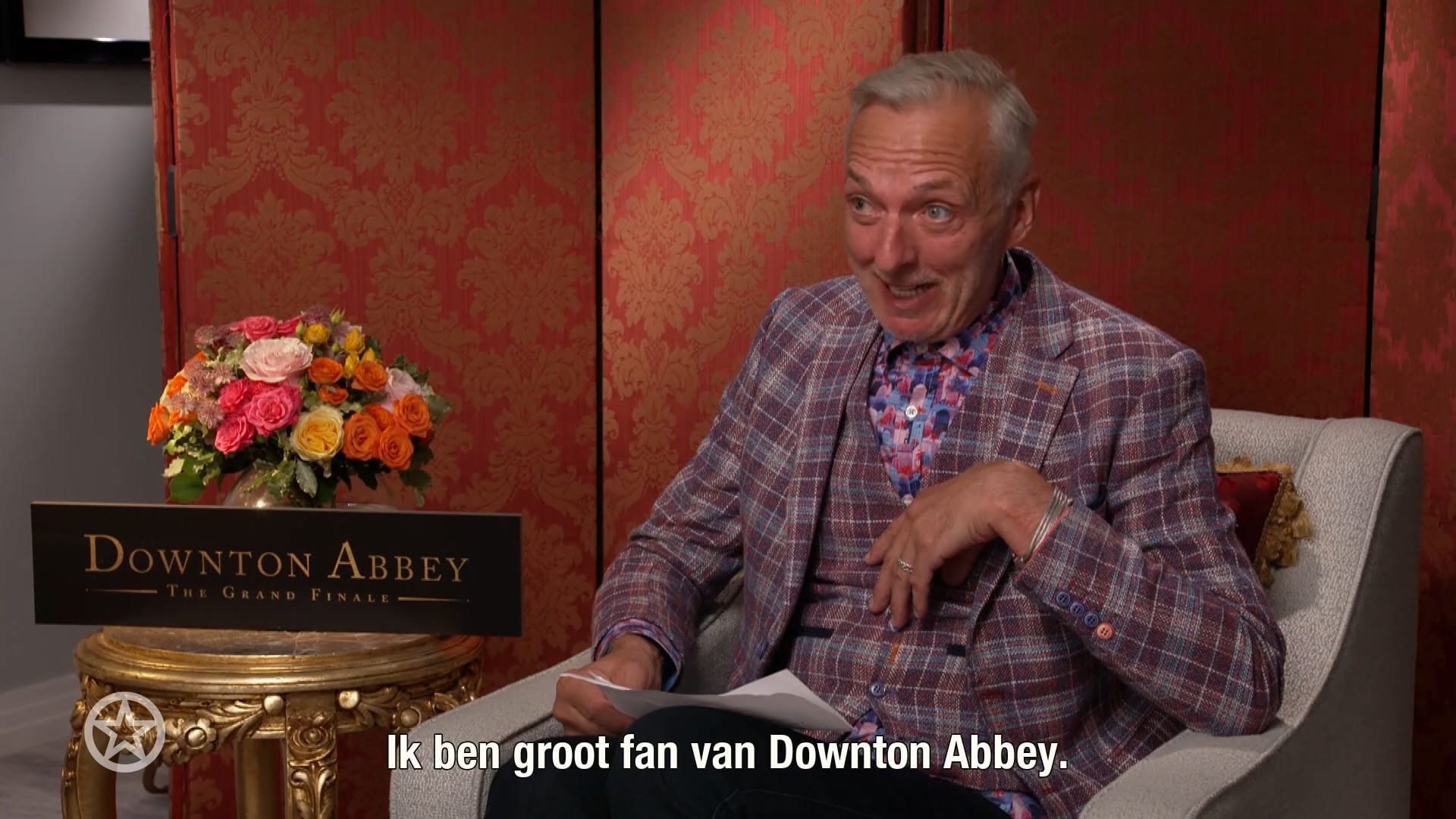 Martien Meiland interviewt de cast van Downton Abbey
