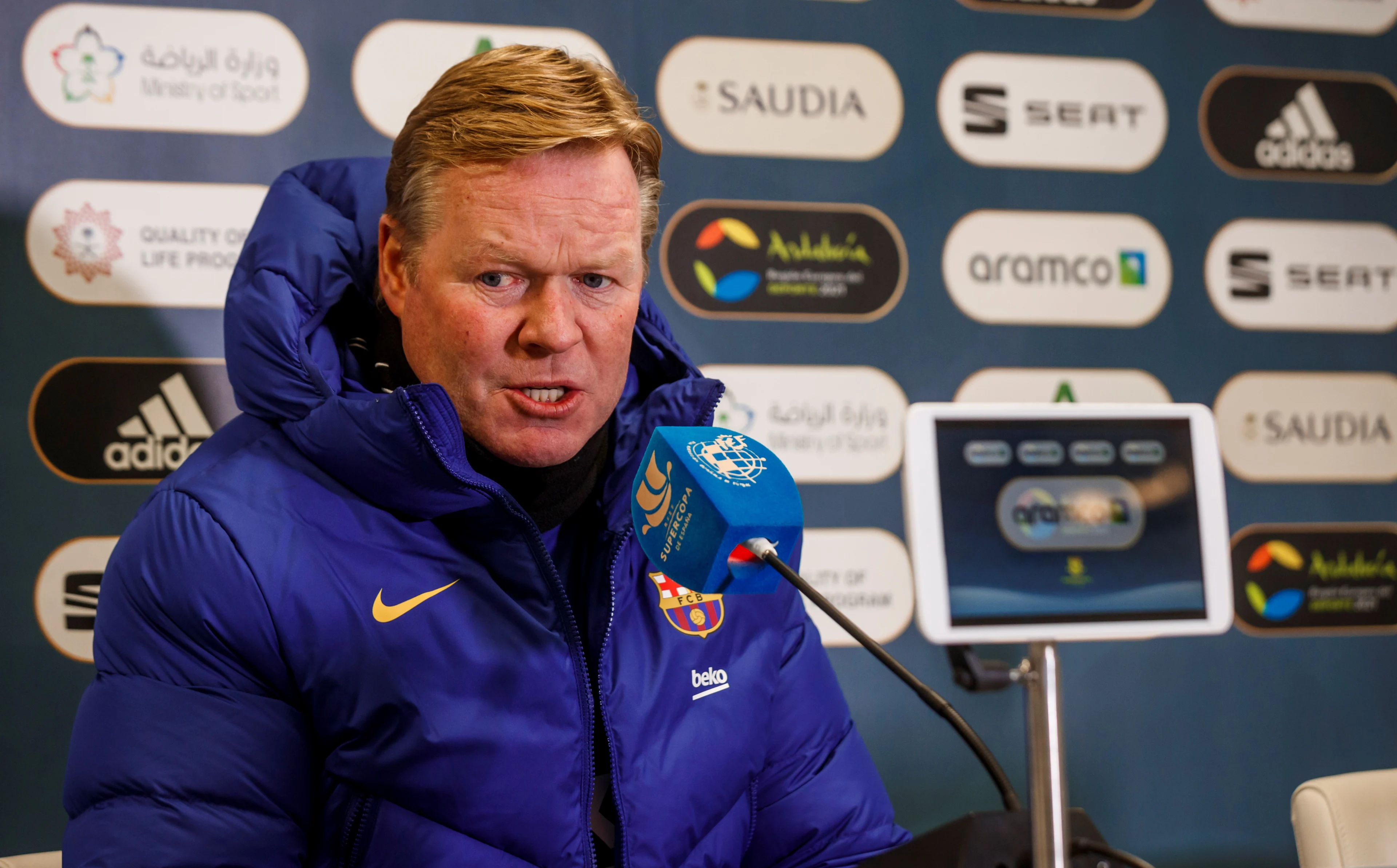 Zoon Tim: Ronald Koeman ging naar ziekenhuis voor controle
