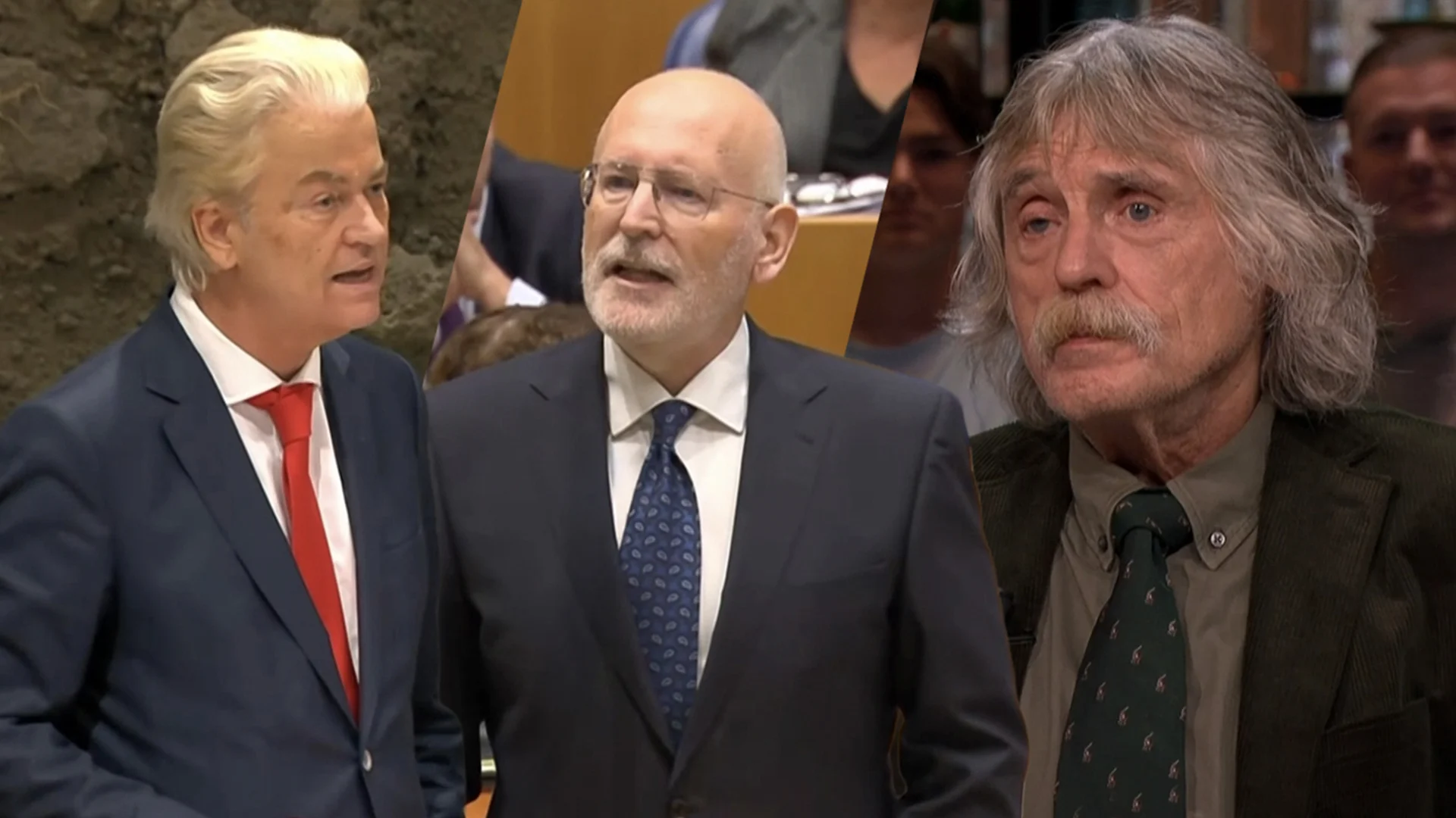 Johan Derksen trekt conclusie na zien van clash tussen Geert Wilders en Frans Timmermans