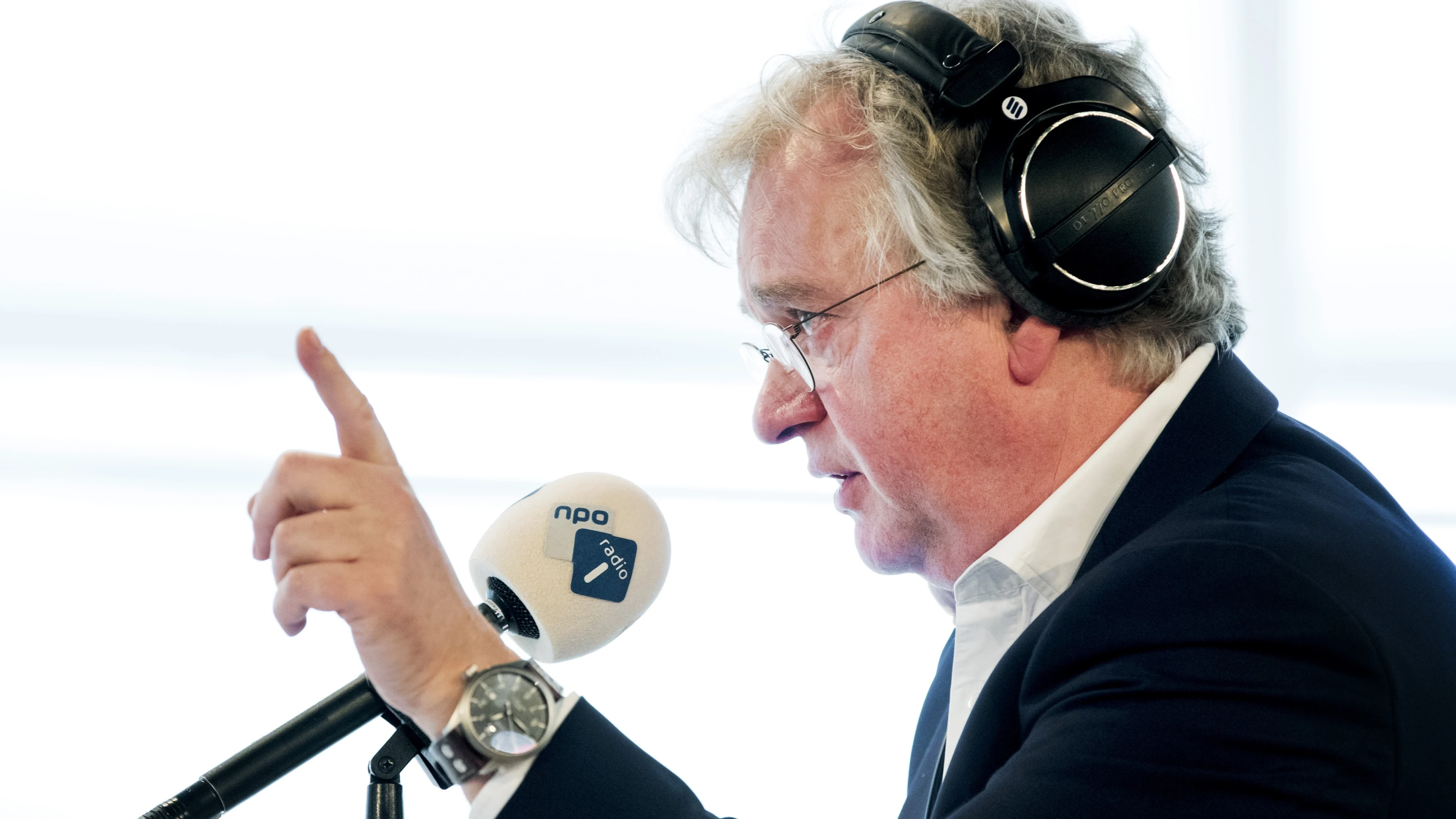 NPO Radio 1-Kees Boonman legt werkzaamheden neer: 'Is mooi geweest'