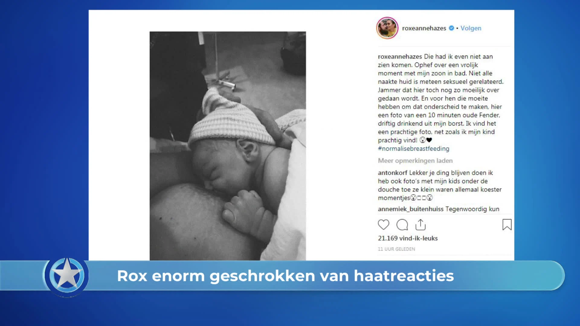 Show Update: Rox geeft haters lik op stuk