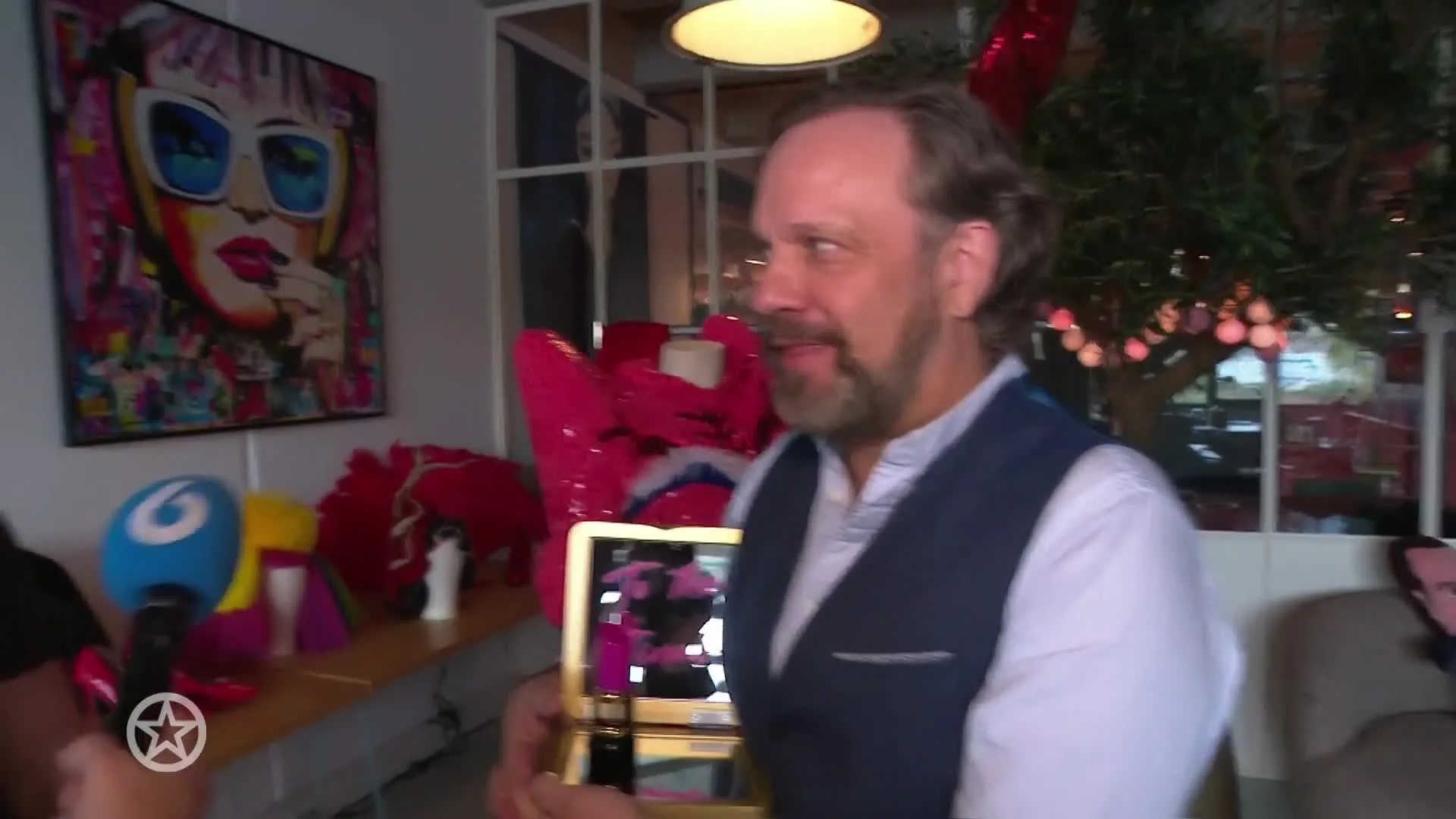 Carlo over Jeroen Pauw als dragqueen