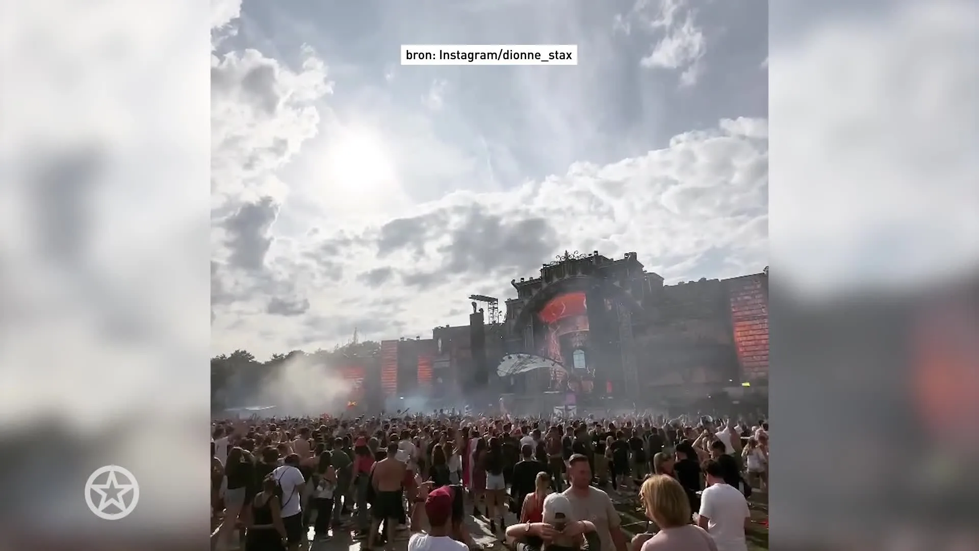 Dionne Stax gaat los op Tomorrowland