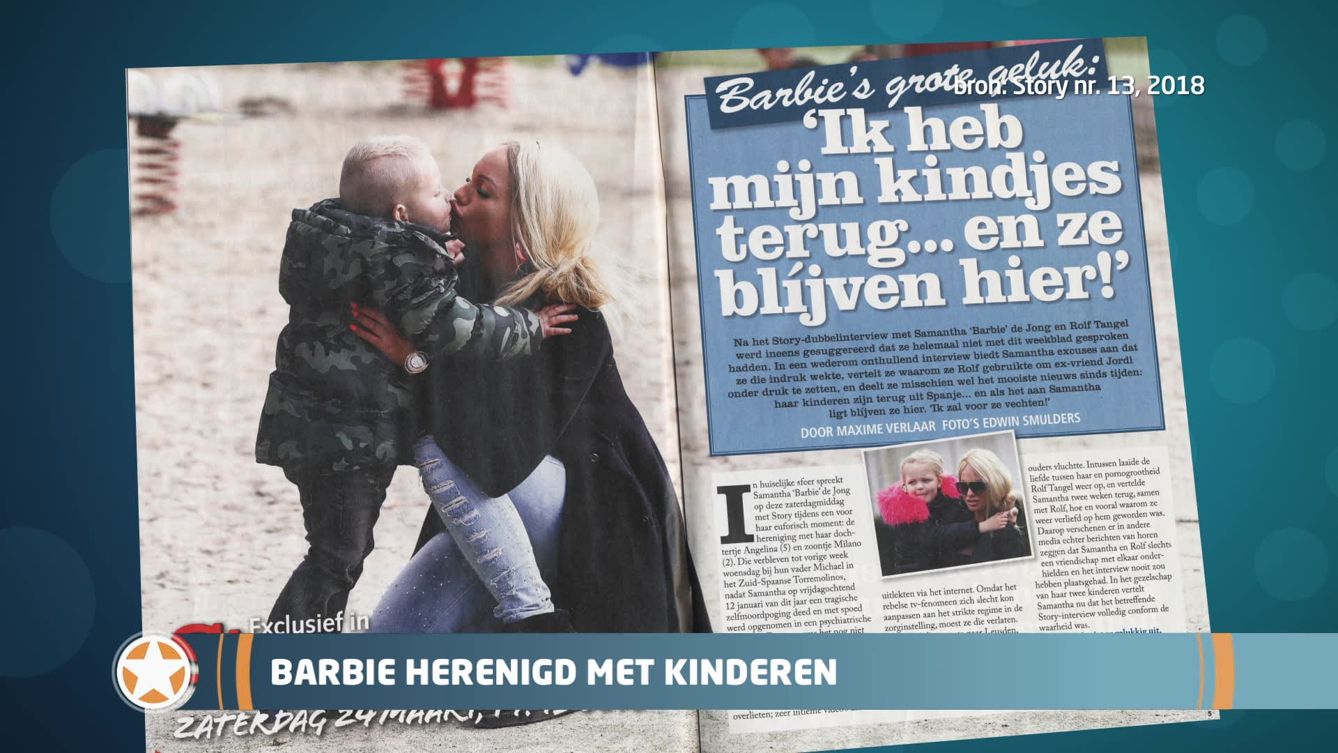 Show Update: Barbie herenigd met kids!