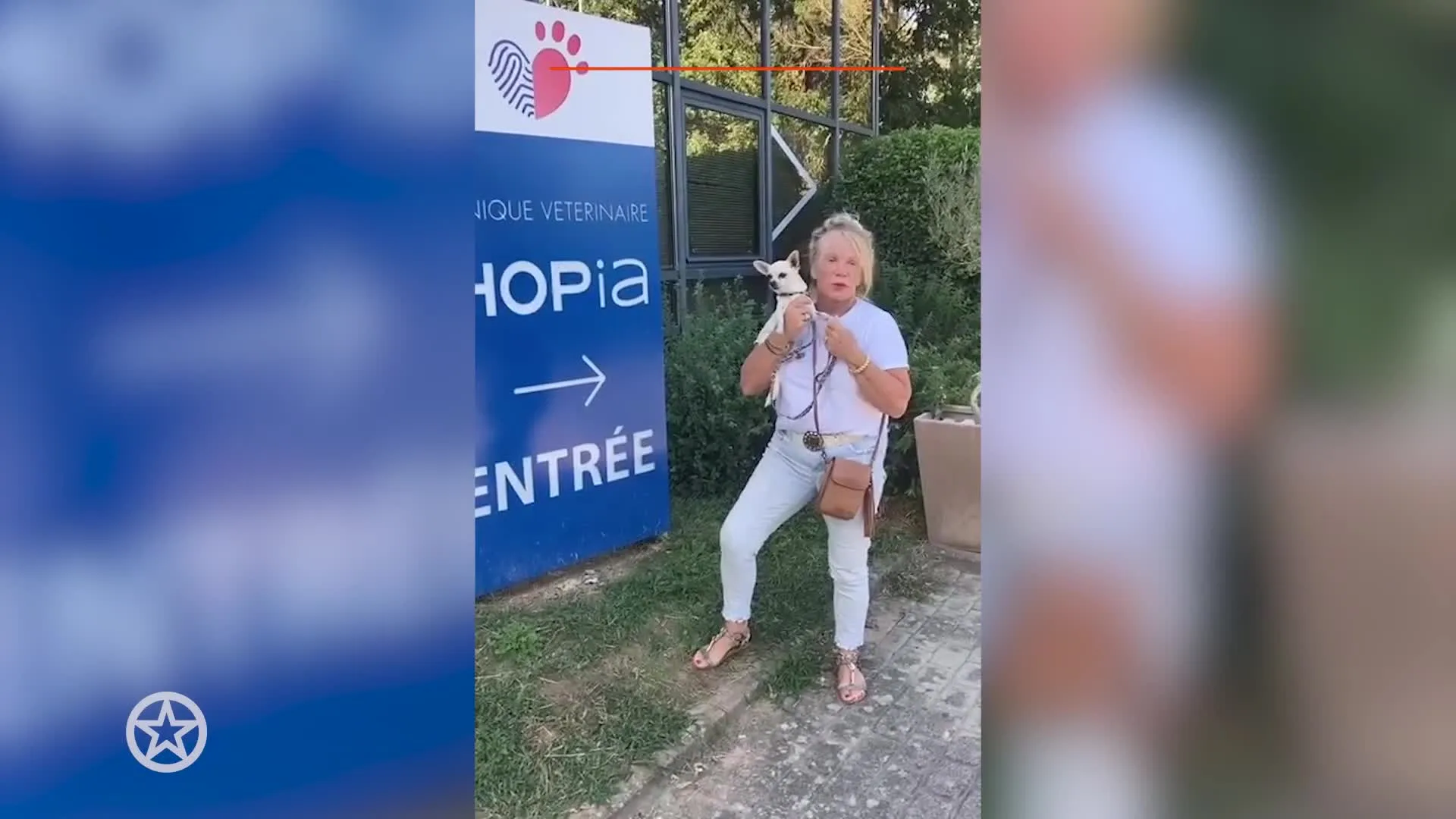 Marian aangekomen bij kliniek in Frankrijk