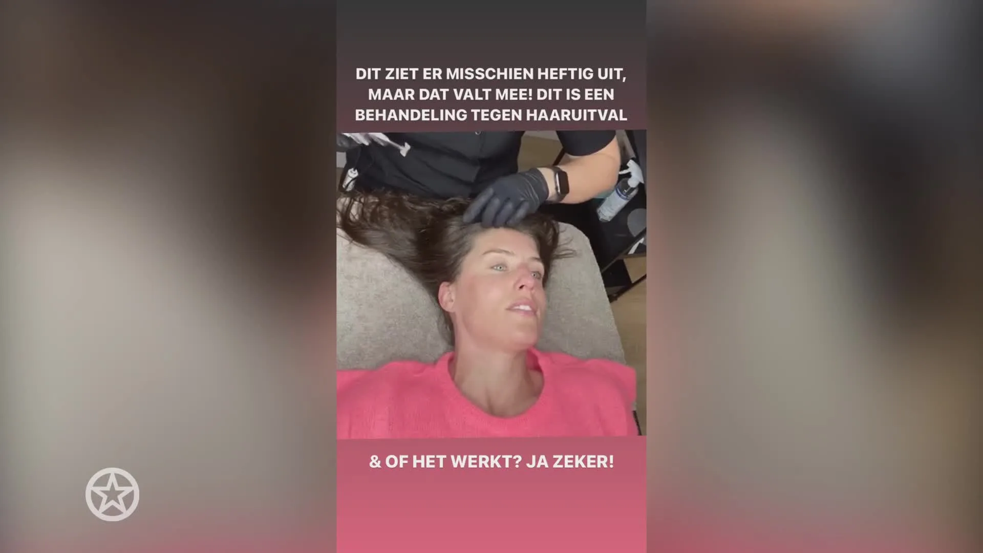 Marieke Elsinga worstelt met haaruitval