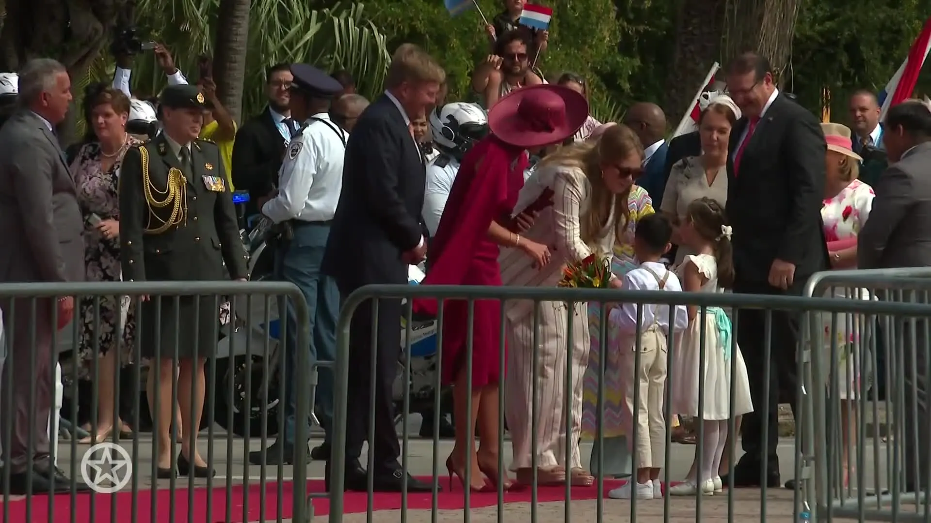 Warm welkom voor Amalia