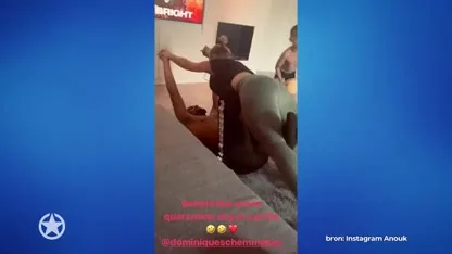 Anouk deelt intieme beelden met Dominique