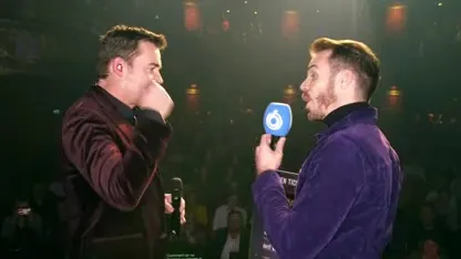 Jeroen van der Boom overvallen op podium