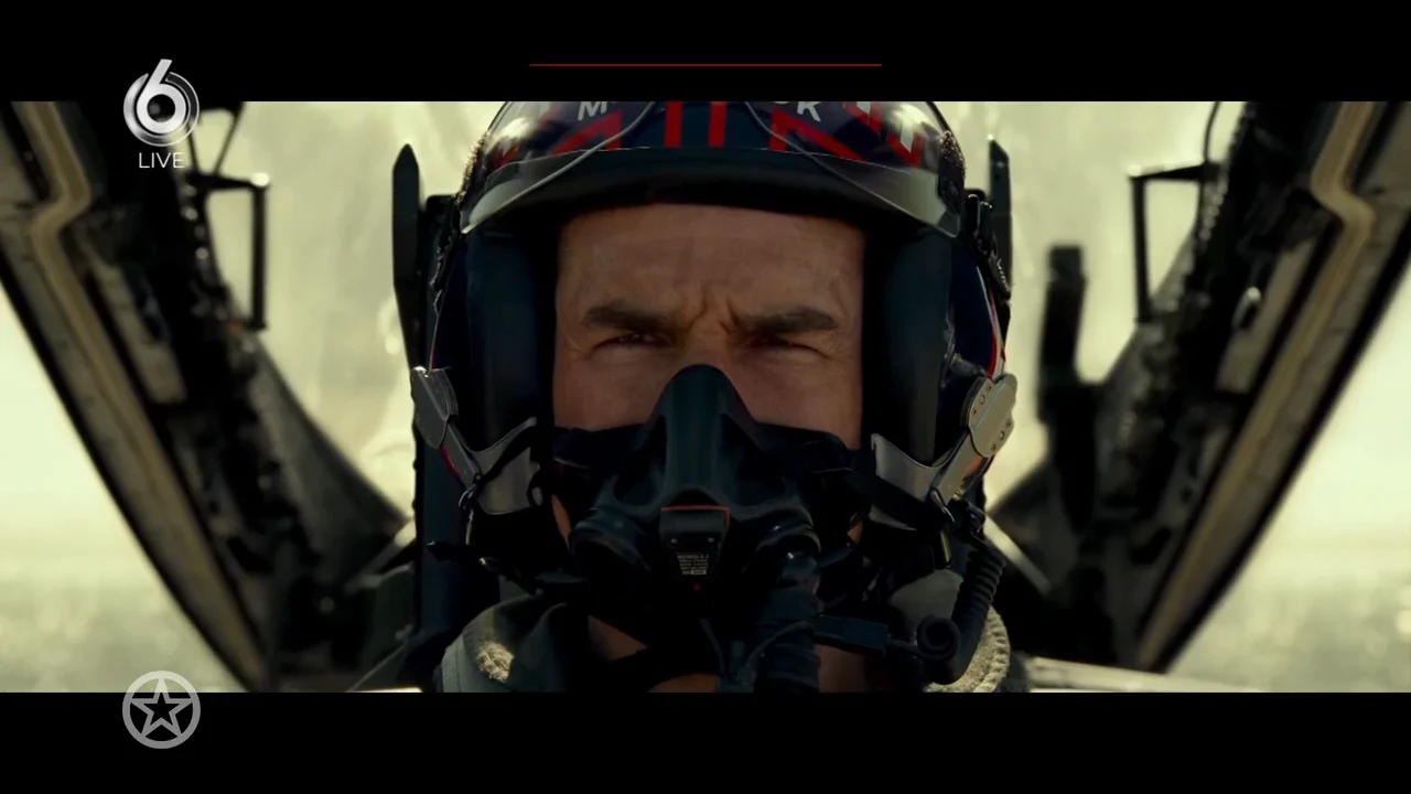 Stunt Tom Cruise bij Top Gun