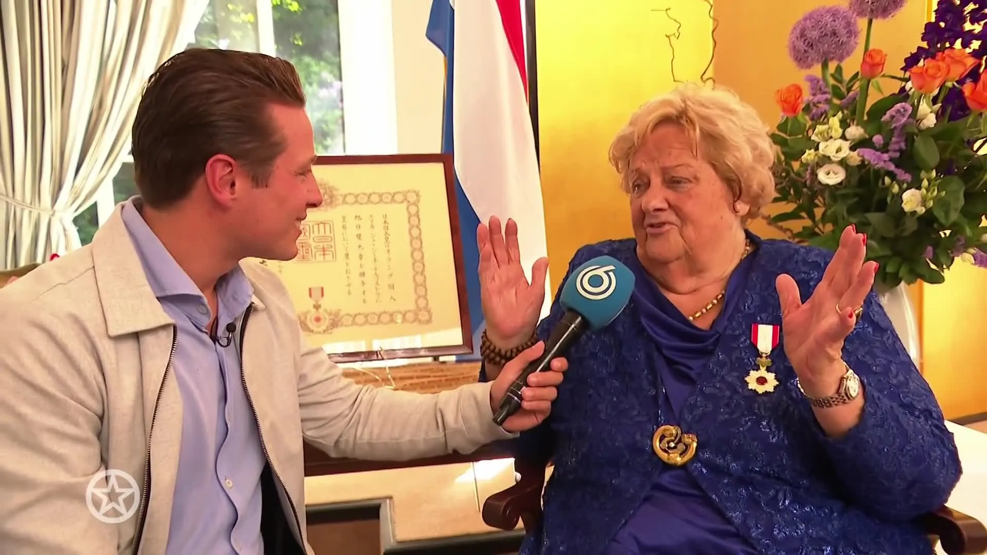 Thom in gesprek met Erica Terpstra