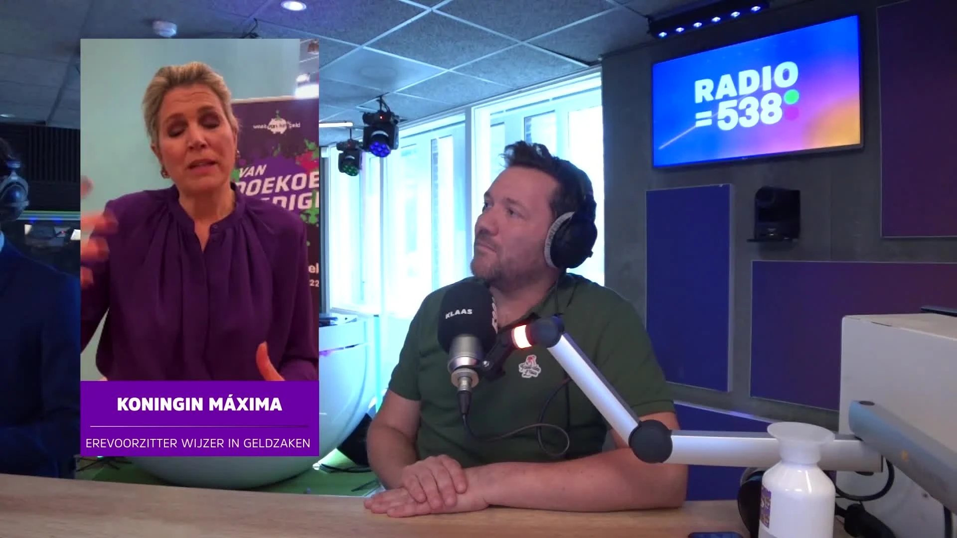 Wietze en Klaas bellen met koningin Máxima!