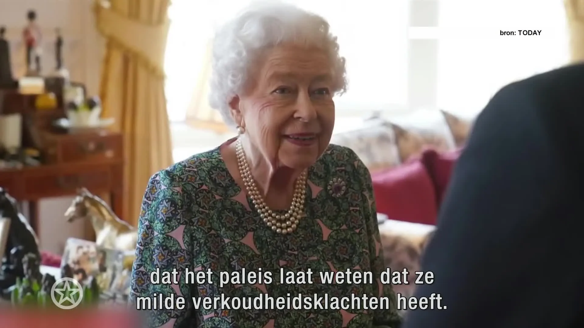 Queen Elizabeth heeft corona