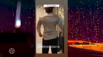 ZIEN: André Hazes barst bijna uit kleding