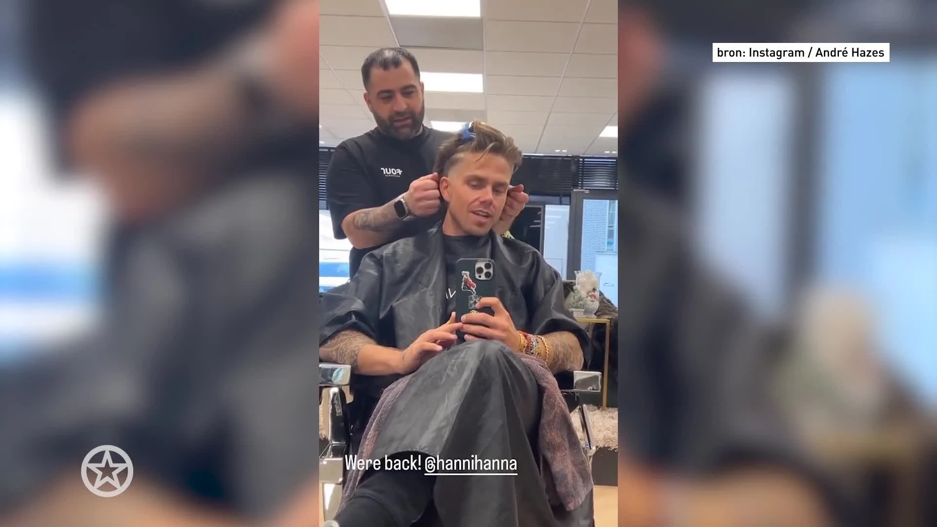 Weer een nieuwe look voor André Hazes