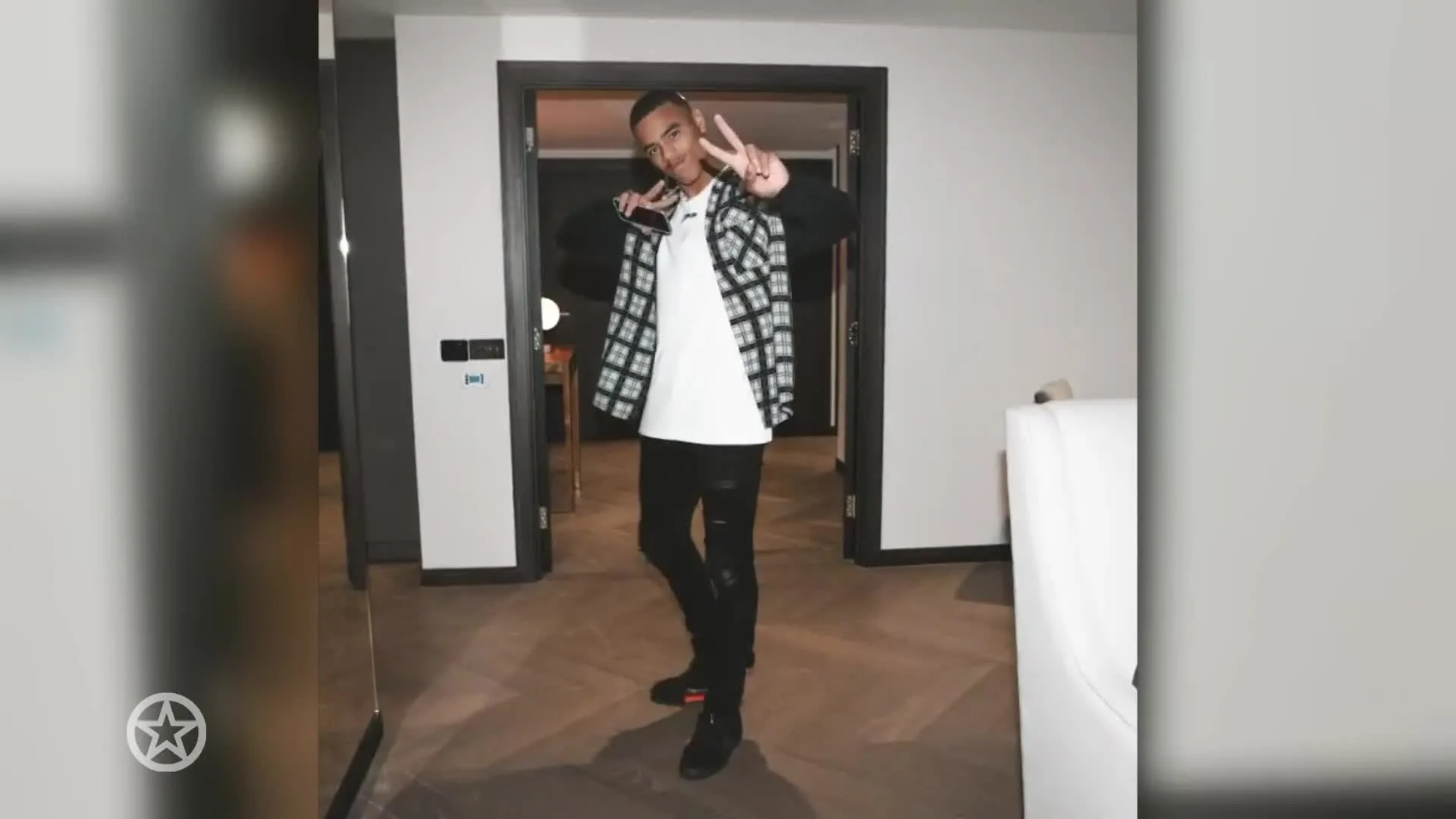 De Engelse voetballer Mason Greenwood