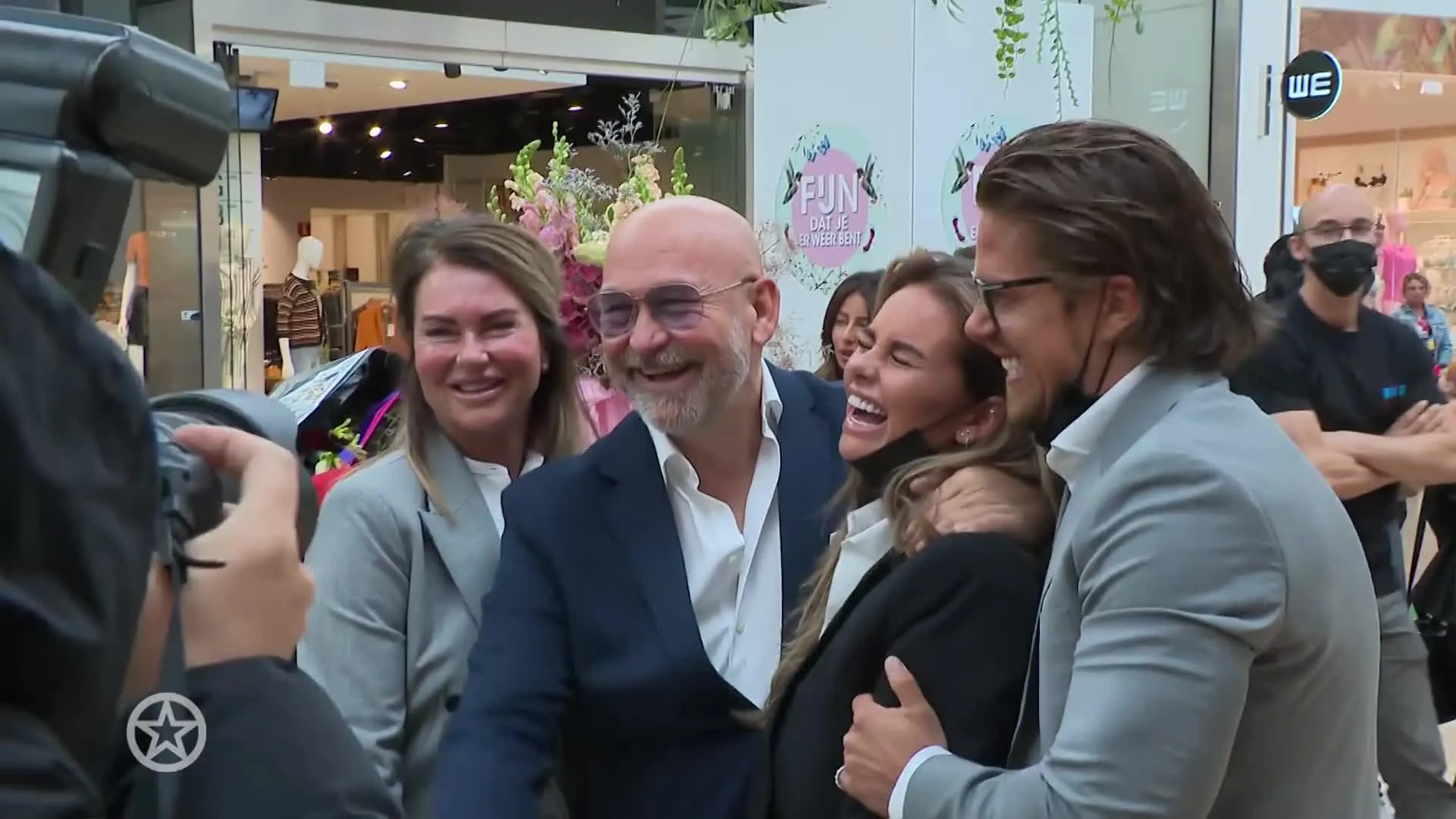 ZO blij zijn ouders Sarah met schoonzoon André Hazes