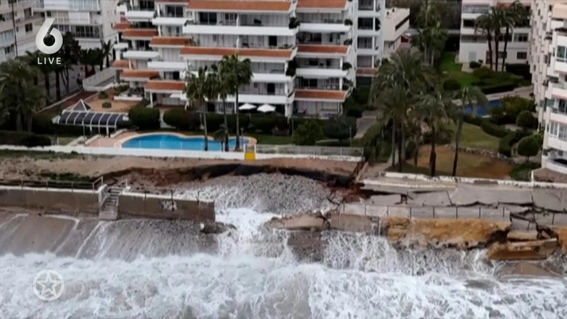 Hebben De Bevers en Monique Hansler last van storm Harry in Spanje?