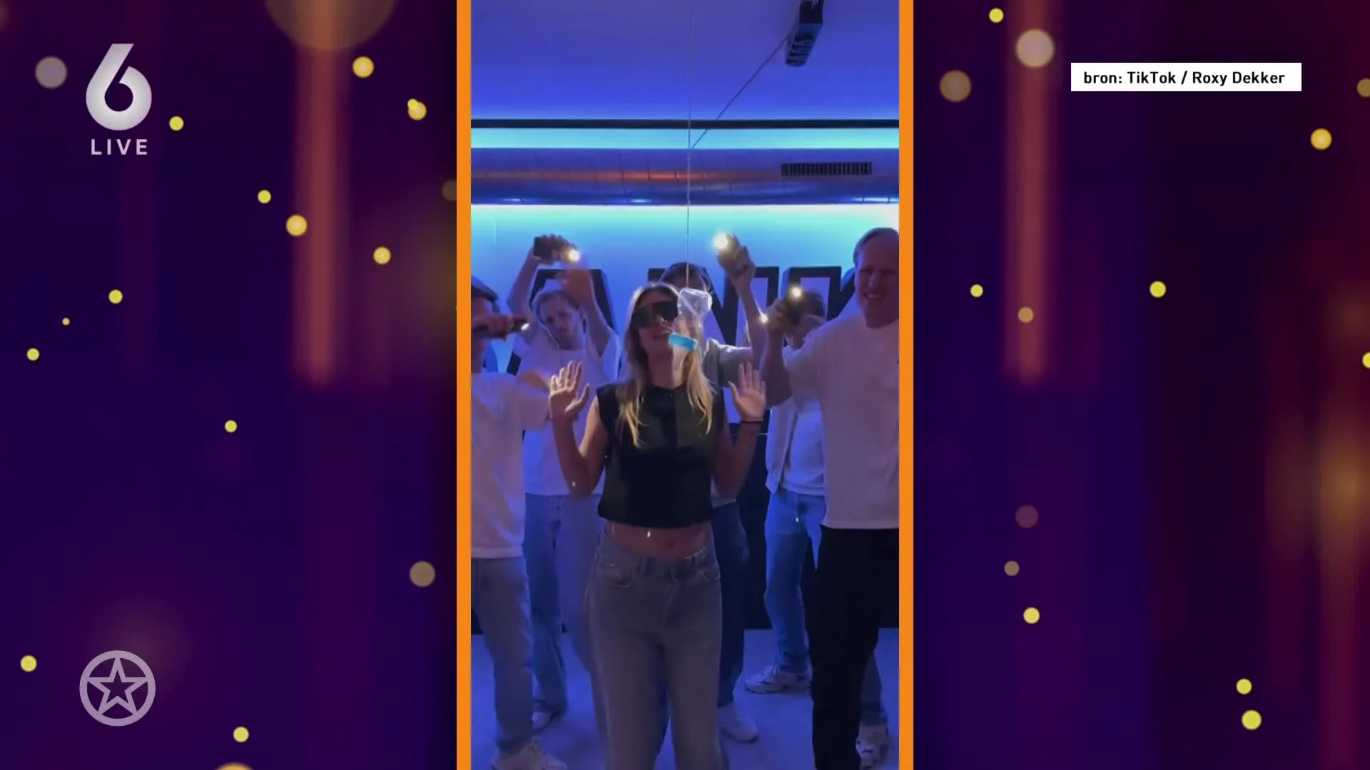 Enorm succes voor Roxy Dekker