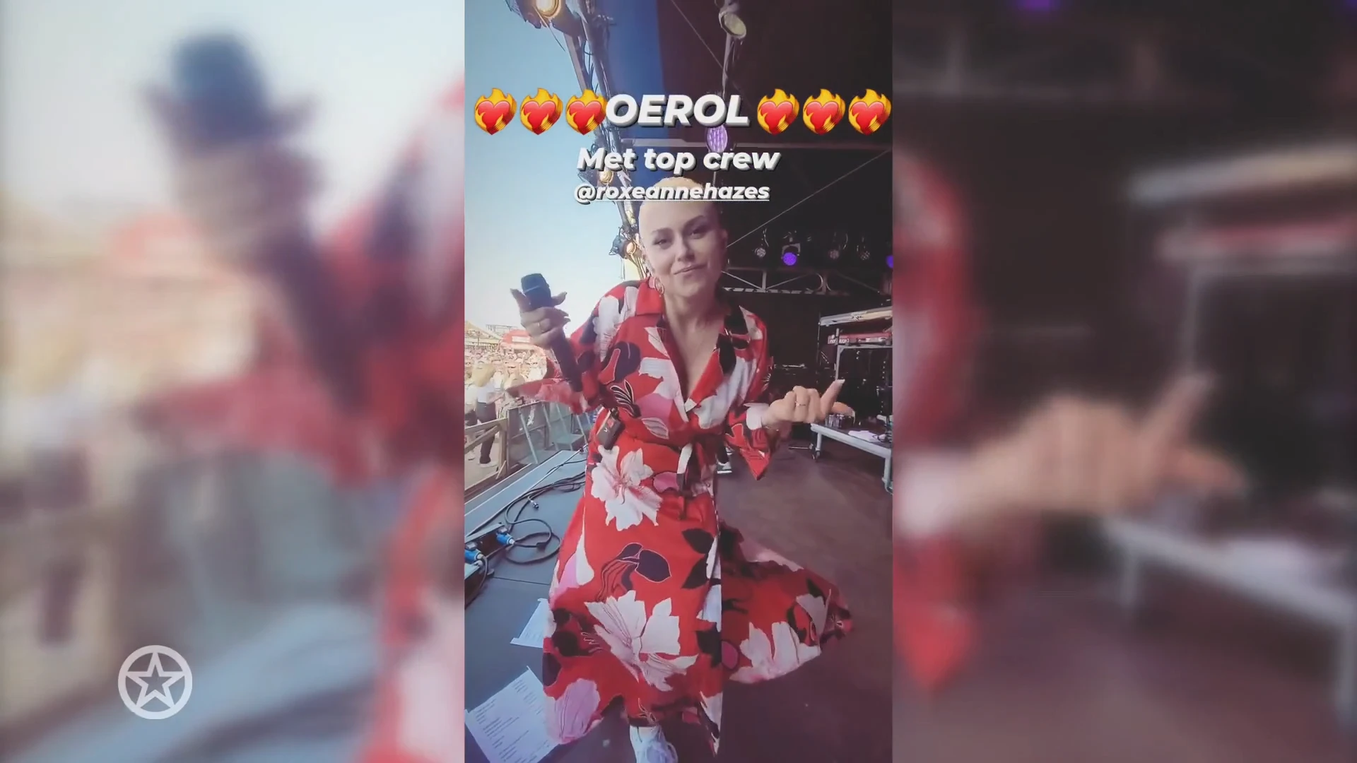 Roxeanne Hazes rockt op Oerol