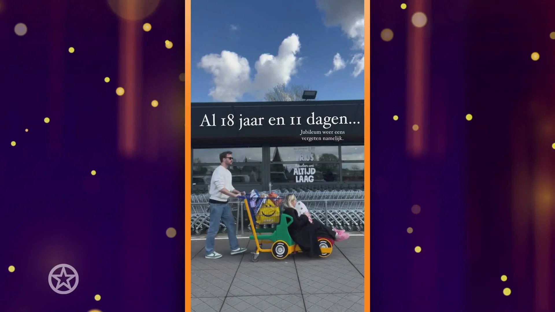 Jim en Bettina staan op hilarische wijze stil bij jubileum