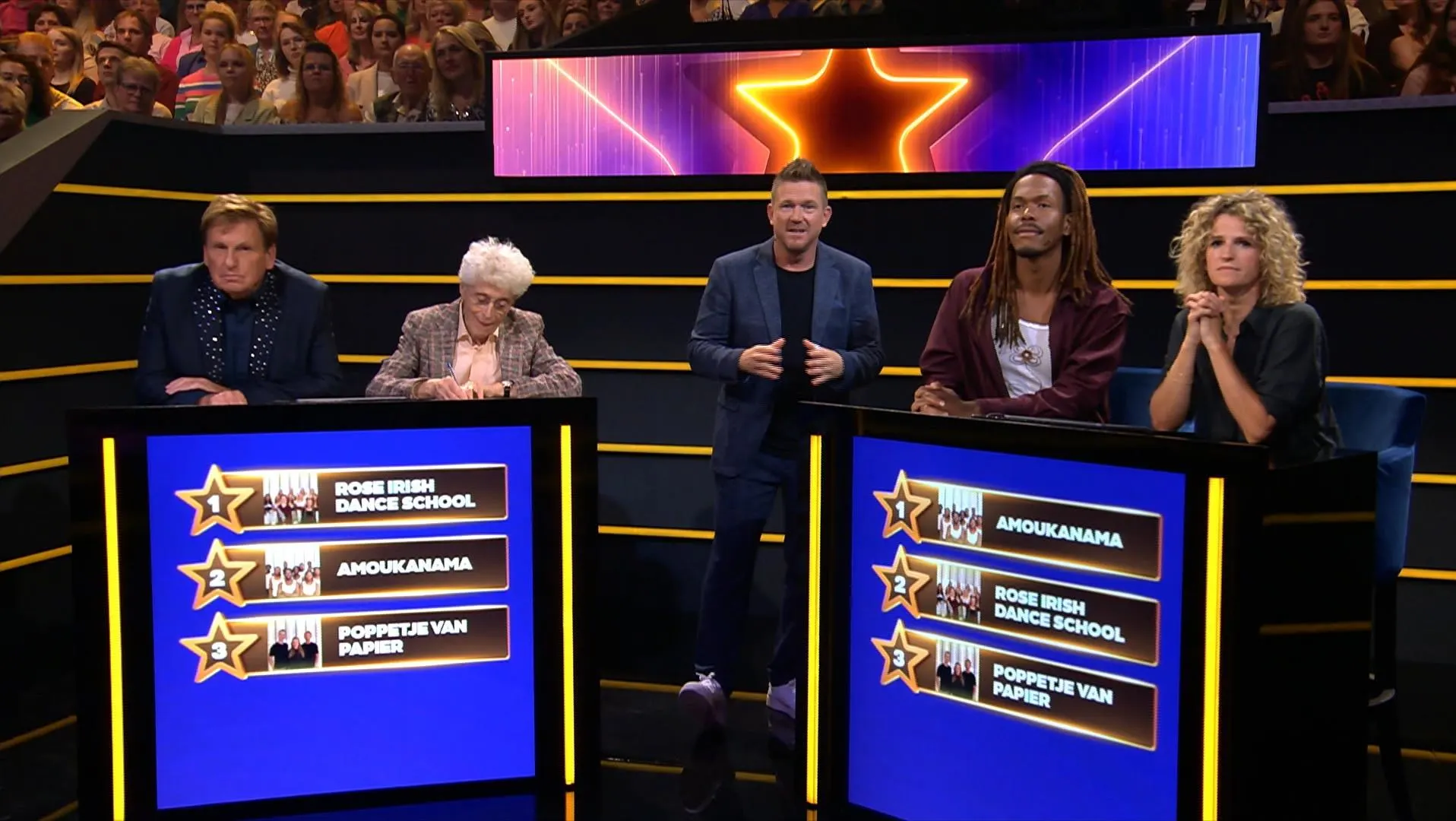 Henny Huisman & Jacques d'Ancona / Jeangu Macrooy & Carolien Borgers