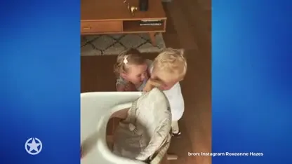 LIEF: Zoontje Roxeanne heeft zijn vriendinnetje gemist