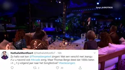 Thomas Berge maakt diepe indruk in De Beste Zangers