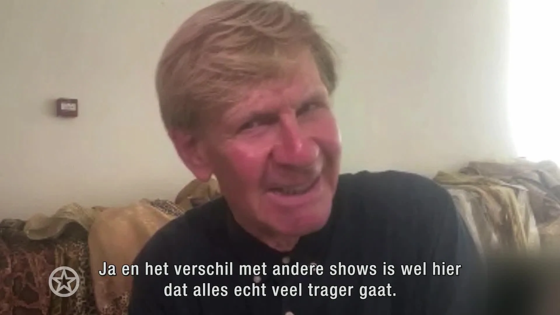 Addy van den Krommenacker heeft show in Gambia