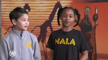 Backstage bij The Lion King