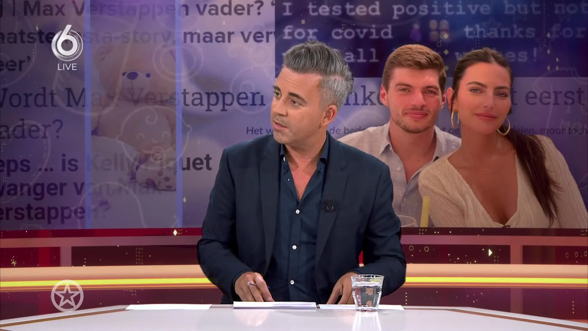 Management Max Verstappen reageert op 'baby-aankondiging'