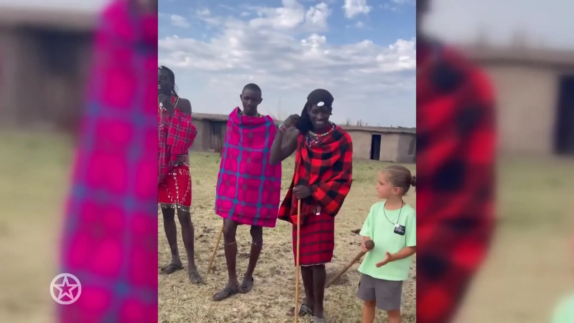 Yolanthe en zoontje uitgenodigd bij stam in Kenia