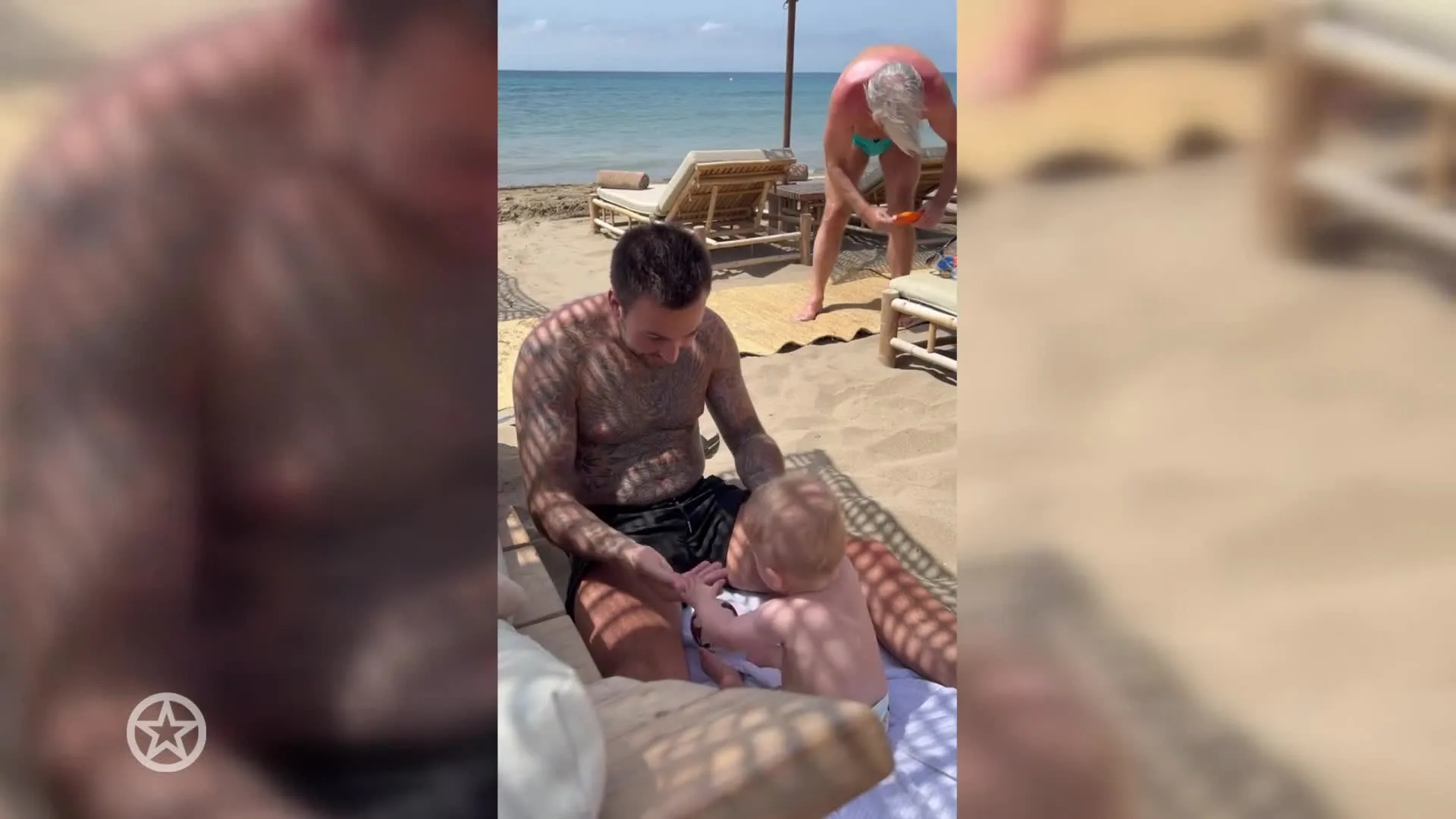 Dave Roelvink geniet met kleine Dean