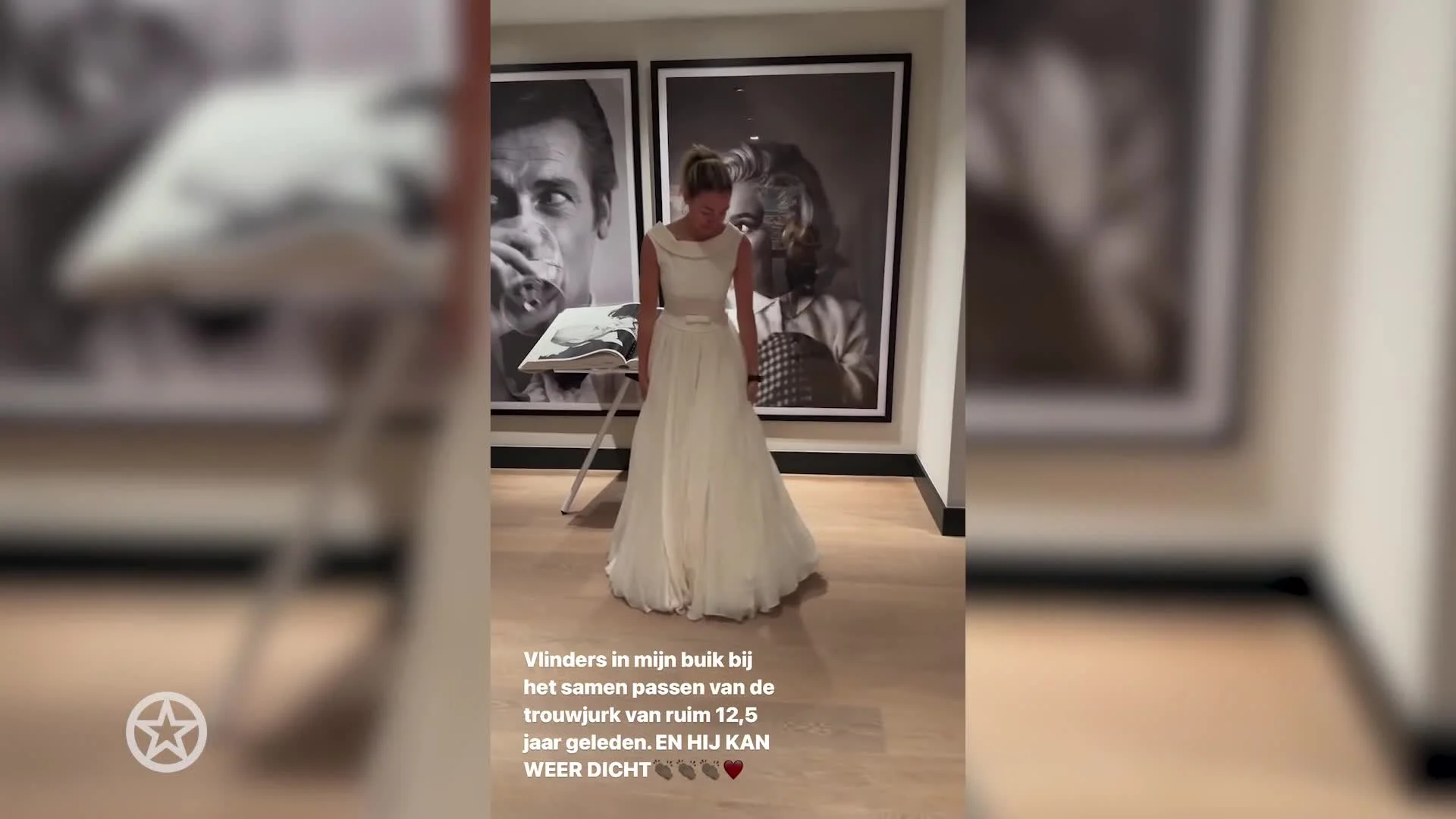 Mooi moment Winston en Renate