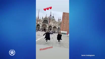 Kristel geniet van Venetië