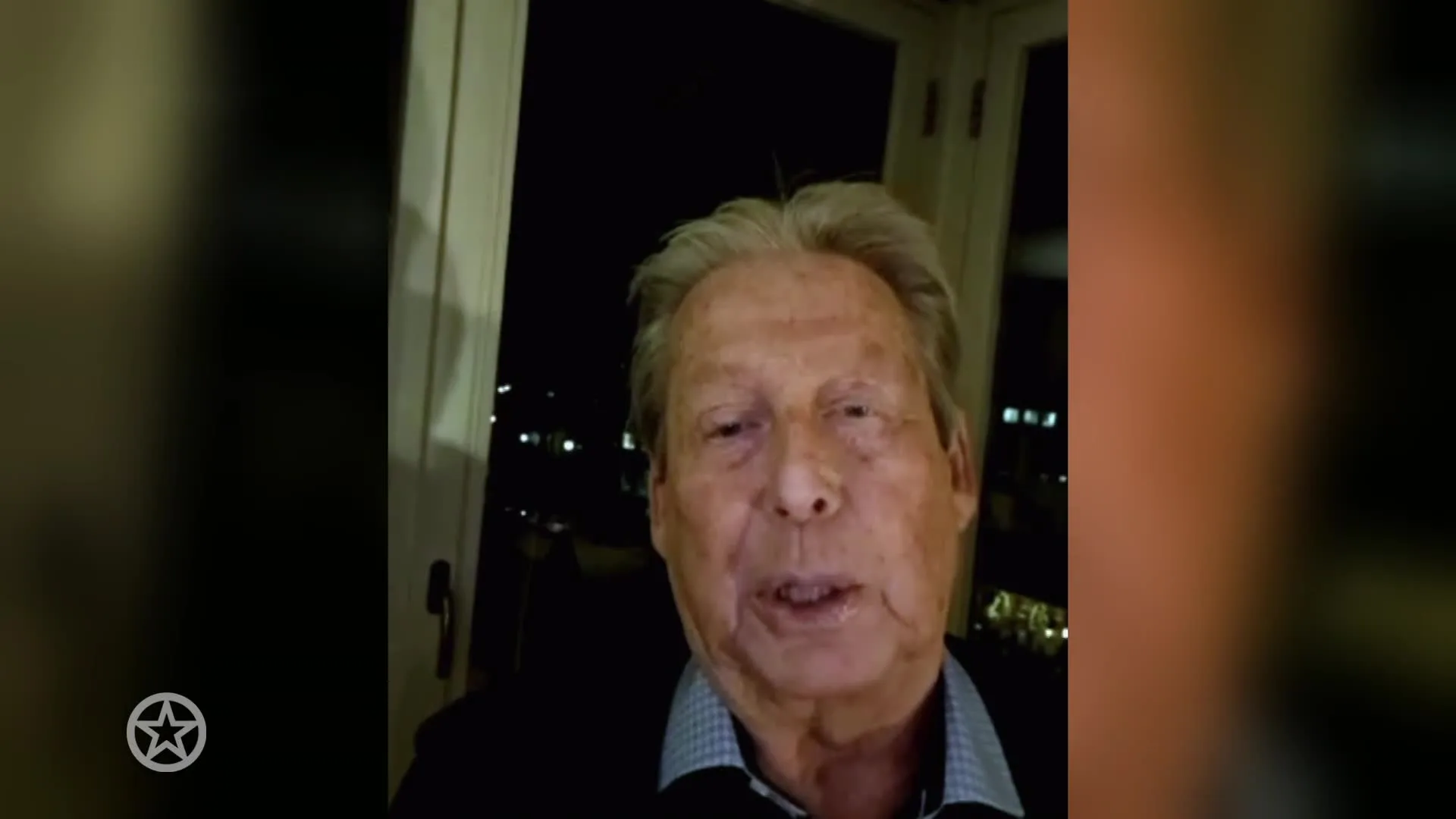 Hans Kazàn aan boord van vlucht die noodlanding moest maken