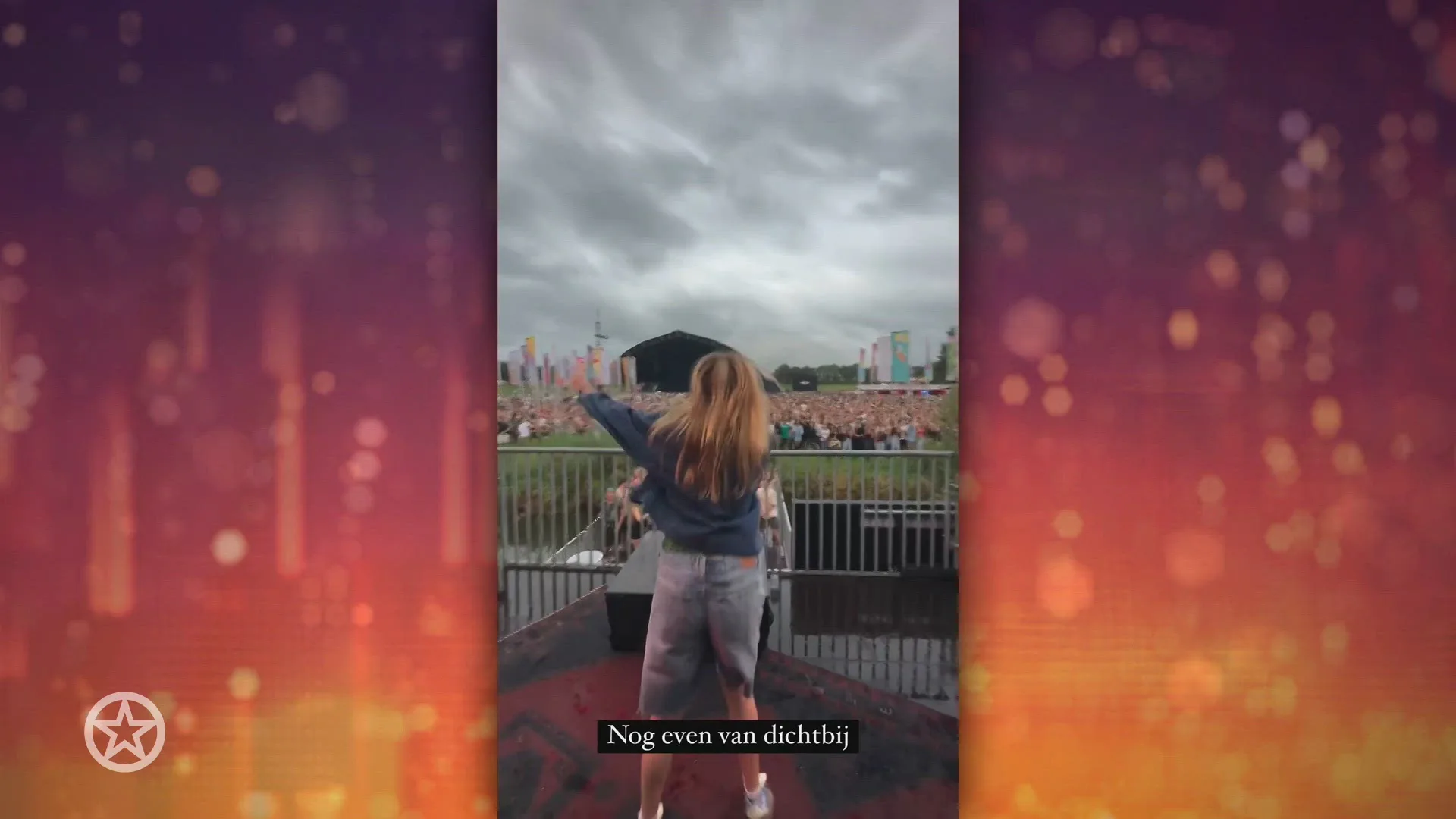 Roxy Dekker gevallen tijdens optreden