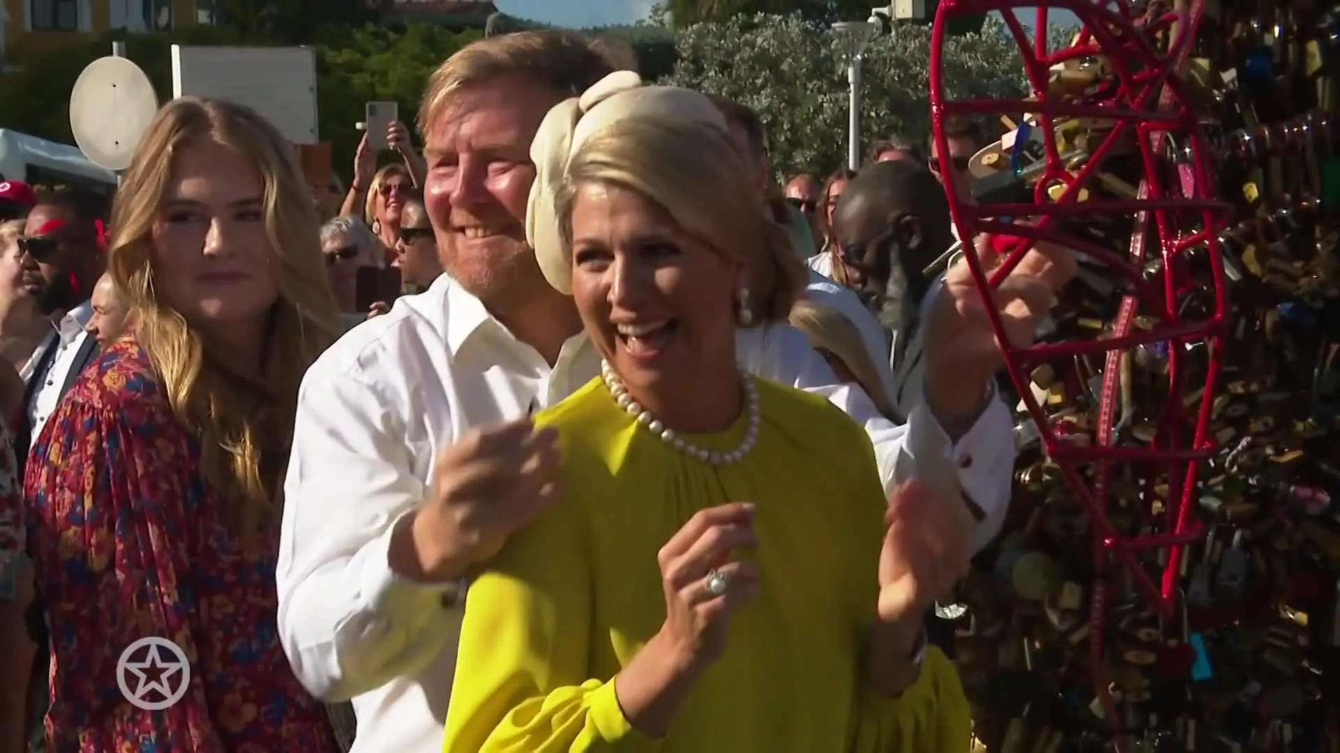 Willem-Alexander en Máxima vieren hun trouwdag