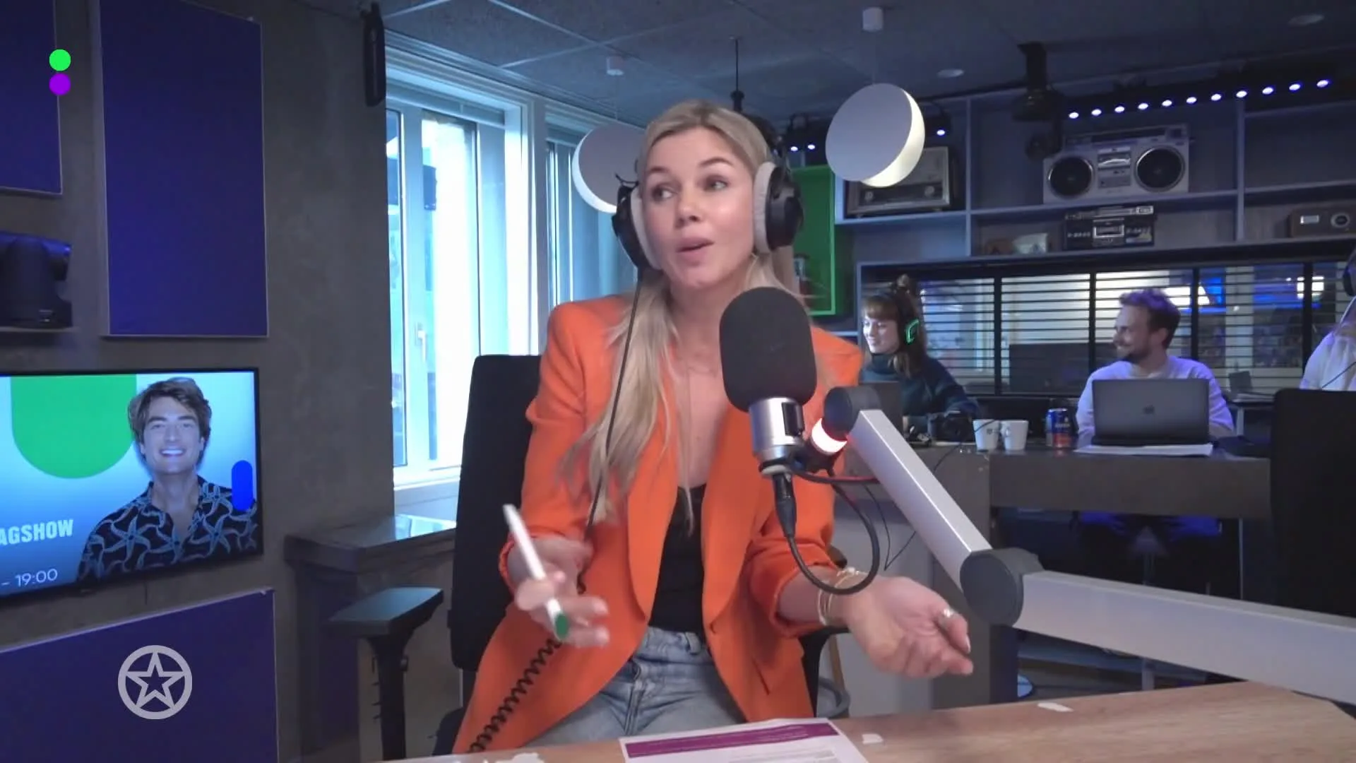 De 538 Middagshow live vanaf Camping van Oranje tijdens EK