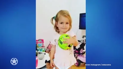 Estavana Polman aangemoedigd door haar dochtertje!