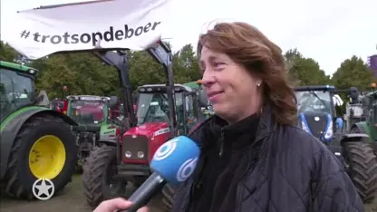 Ook Boer zoekt Vrouw-boeren protesteren mee, zoals boerin Bertie