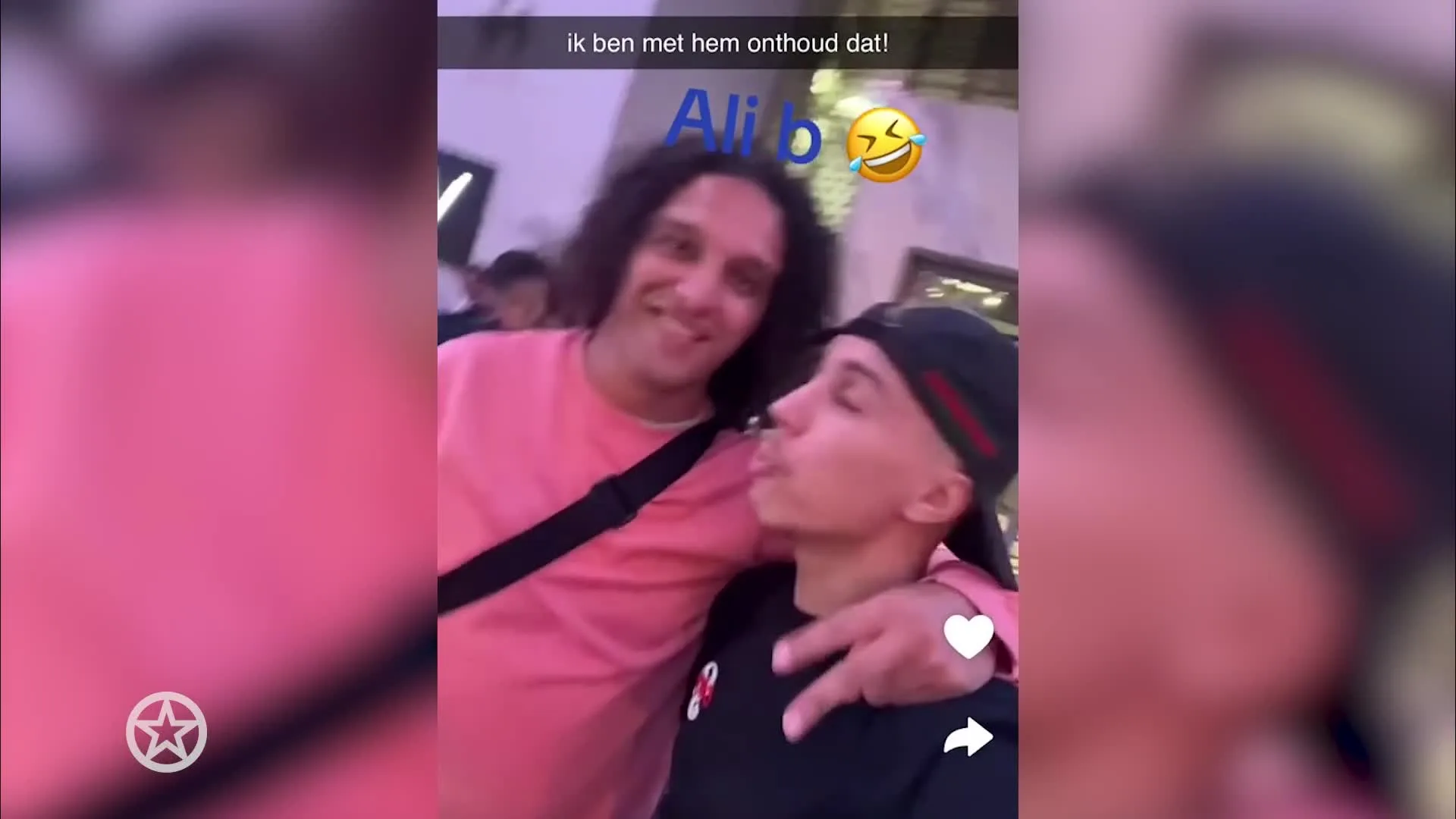 Ali B geconfronteerd door TikTokker