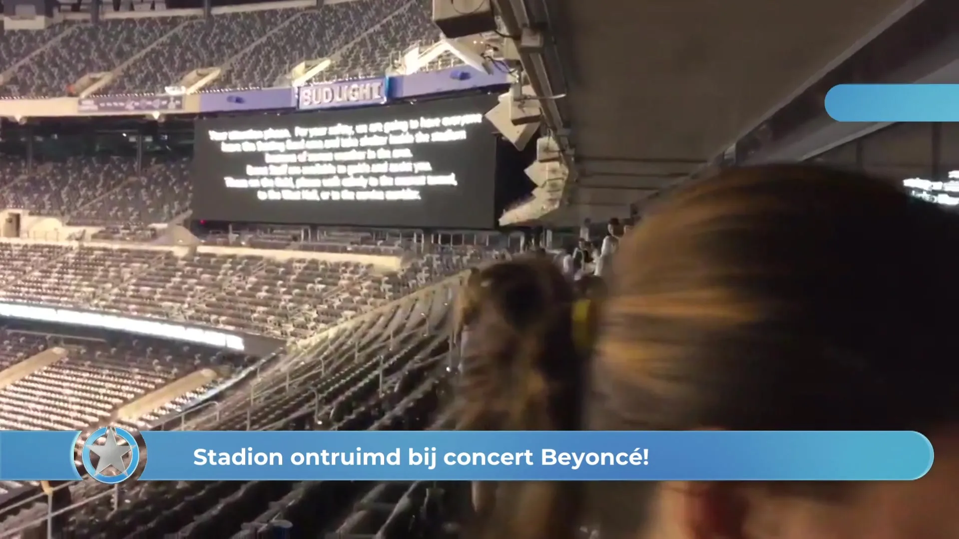 Show Update: Stadion ontruimd bij concert Beyoncé!